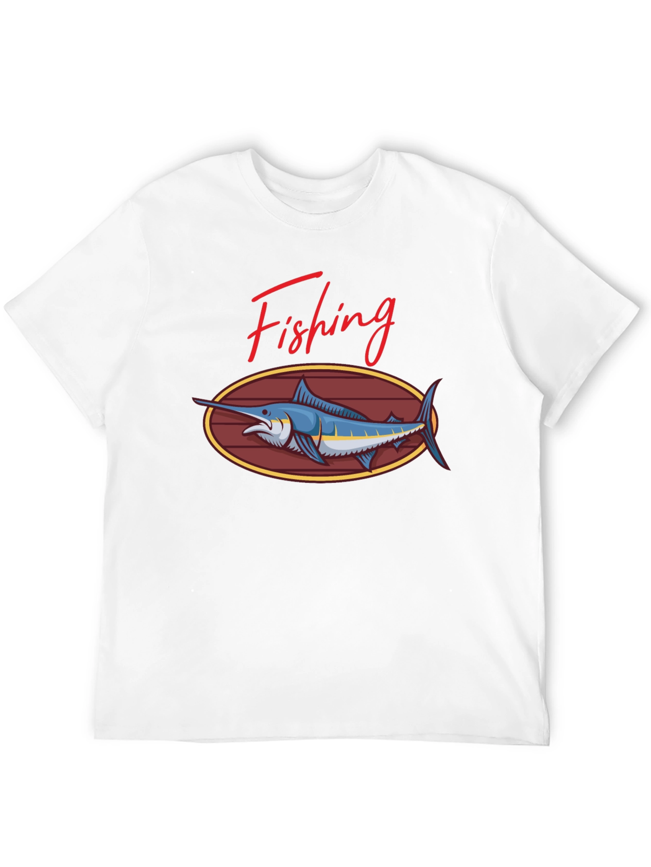 Fishing Marlin Graphic Tee - Stylish Comfort