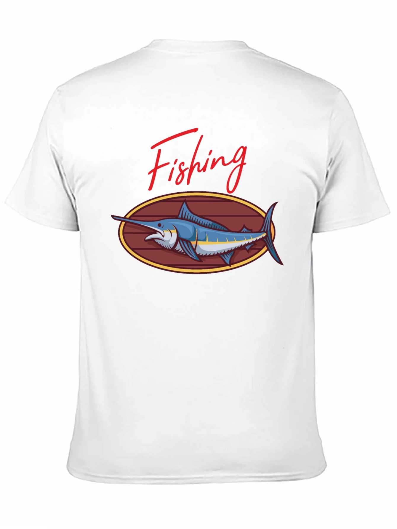 Fishing Marlin Graphic Tee - Stylish Comfort