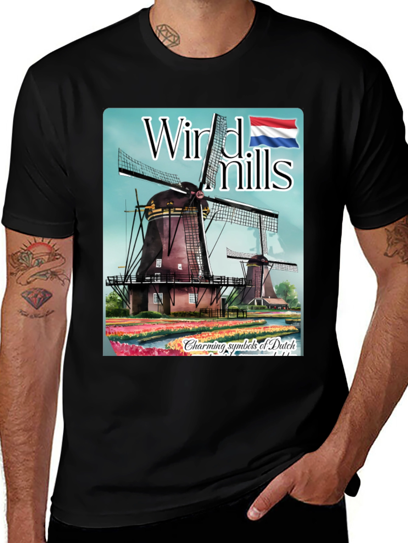 Dutch Windmills T-Shirt
