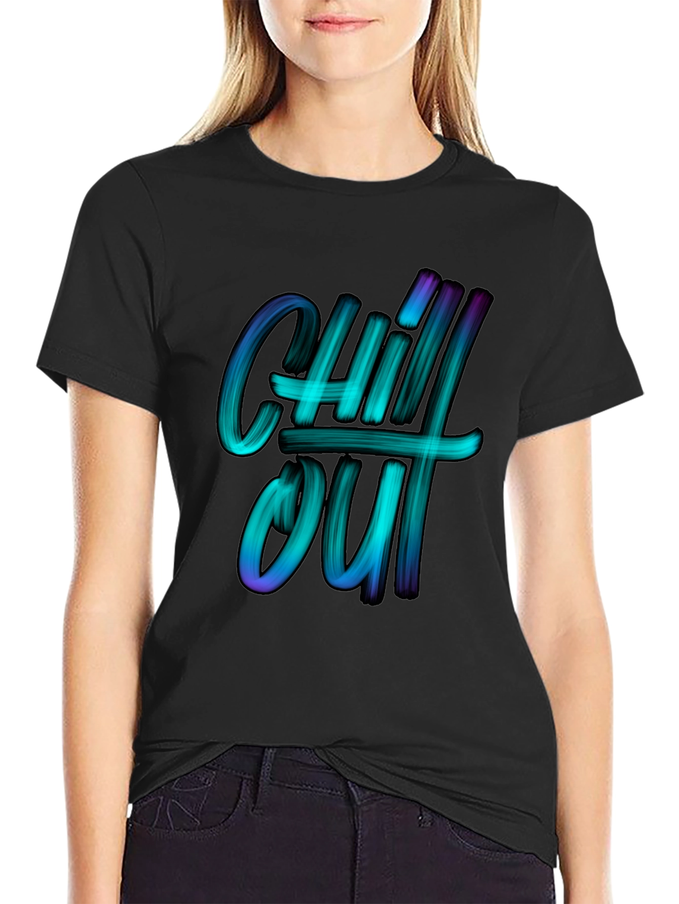 Chill Out Graphic T-Shirt - Relaxed Fit