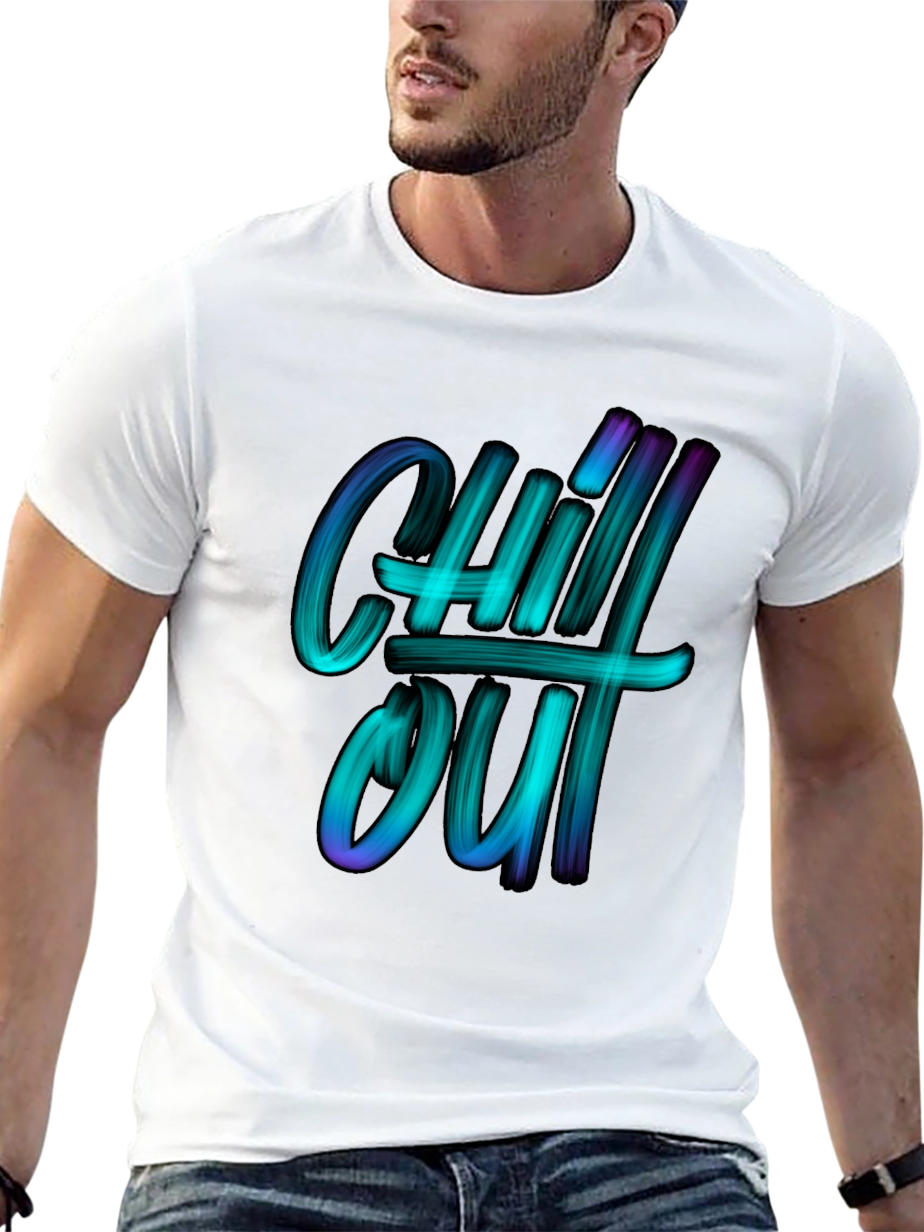 Chill Out Graphic T-Shirt - Relaxed Fit