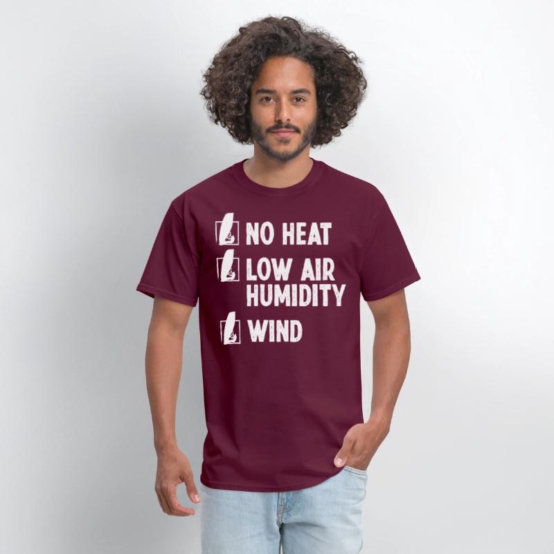 No Heat Low Air Humidity Wind Windsurfing