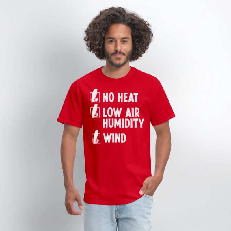 No Heat Low Air Humidity Wind Windsurfing