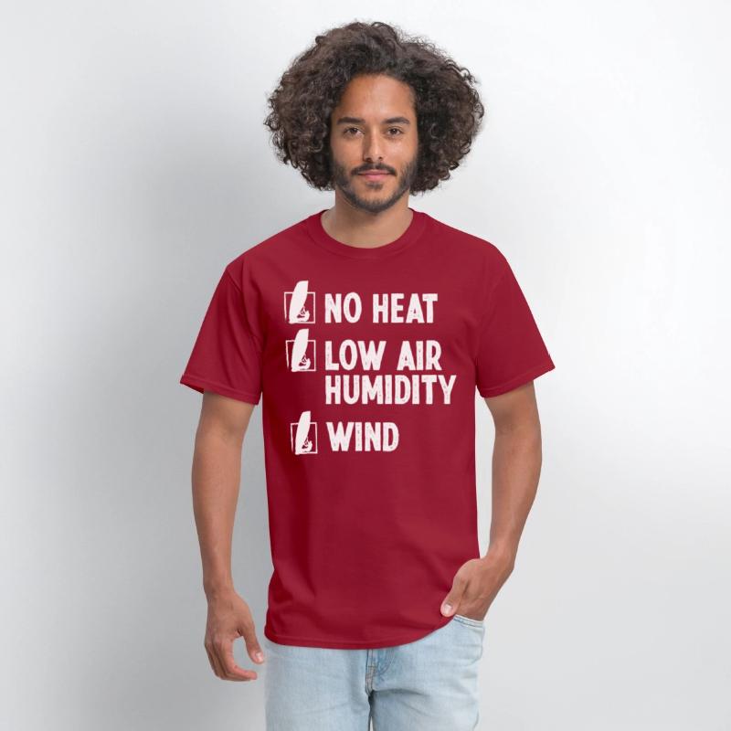 No Heat Low Air Humidity Wind Windsurfing