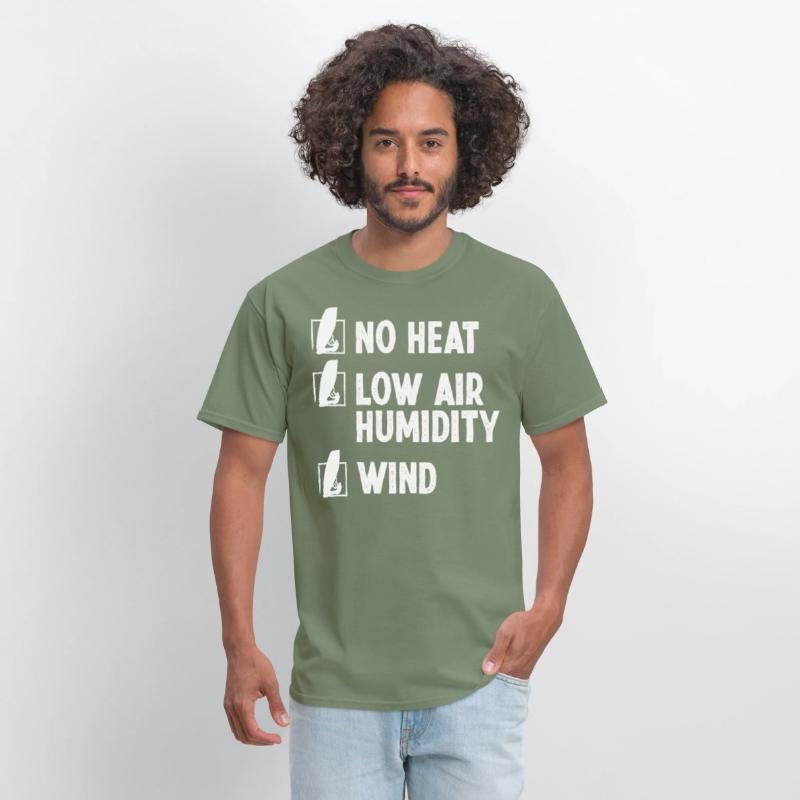 No Heat Low Air Humidity Wind Windsurfing