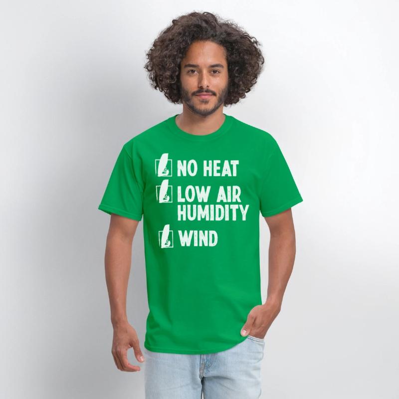 No Heat Low Air Humidity Wind Windsurfing