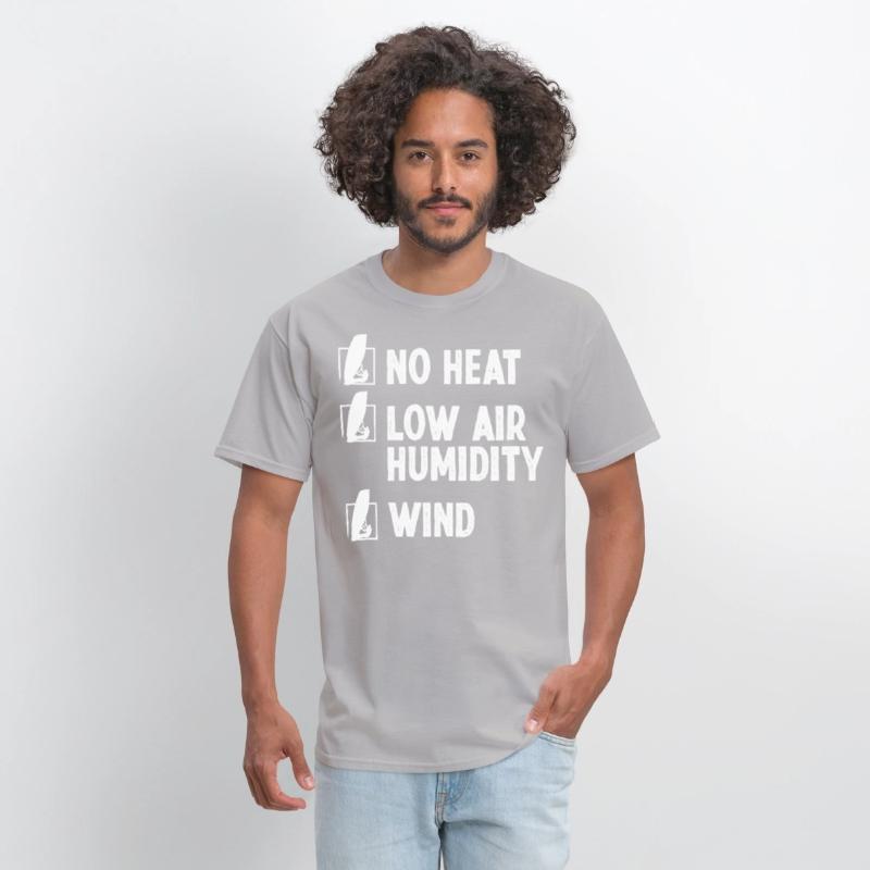 No Heat Low Air Humidity Wind Windsurfing