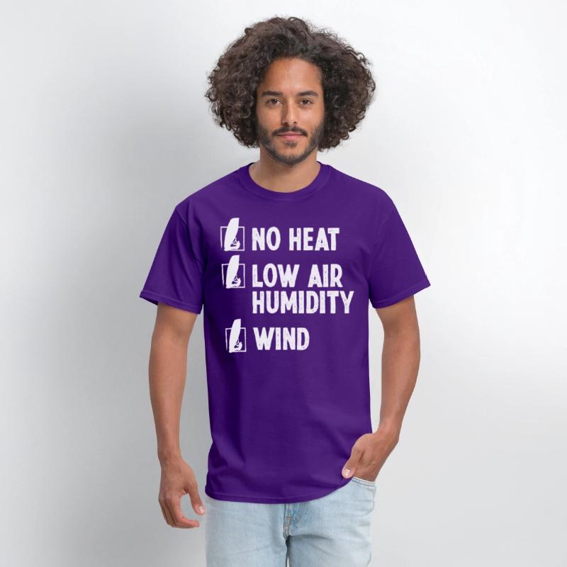 No Heat Low Air Humidity Wind Windsurfing