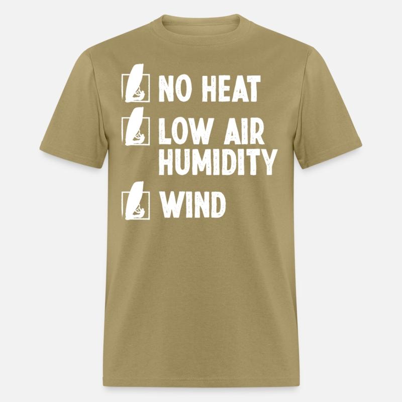 No Heat Low Air Humidity Wind Windsurfing