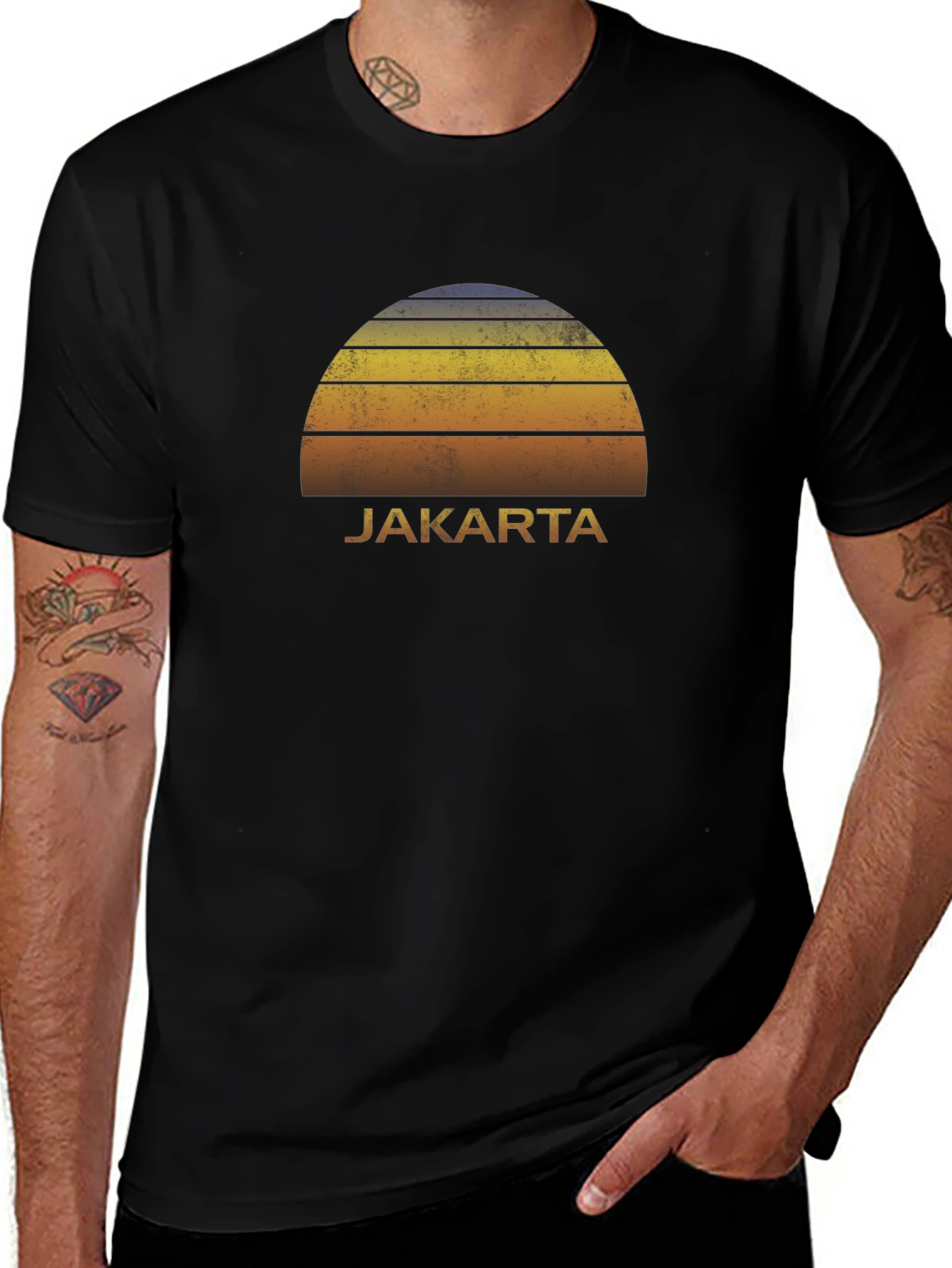 Jakarta Retro Graphic T-Shirt