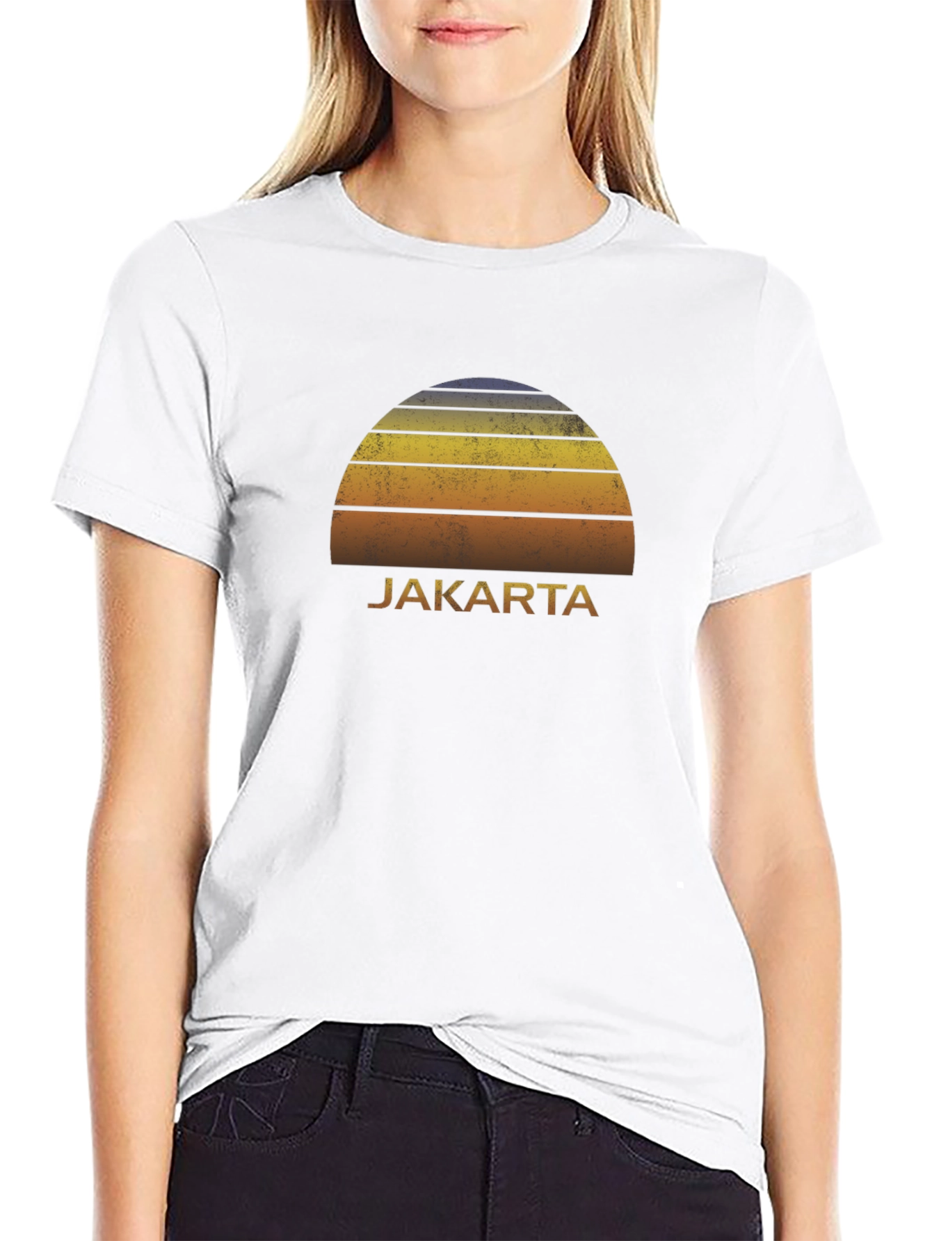 Jakarta Retro Graphic T-Shirt