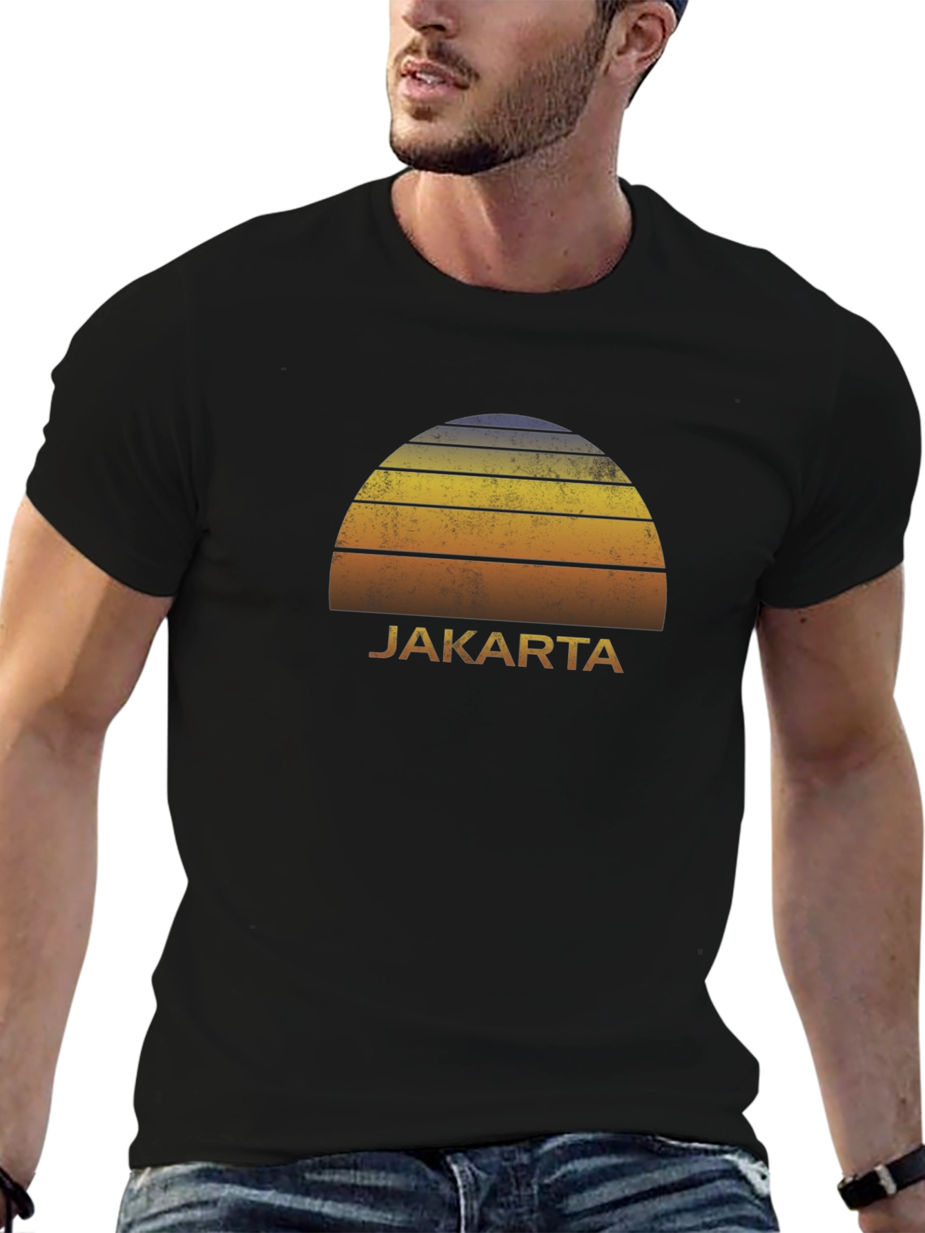 Jakarta Retro Graphic T-Shirt