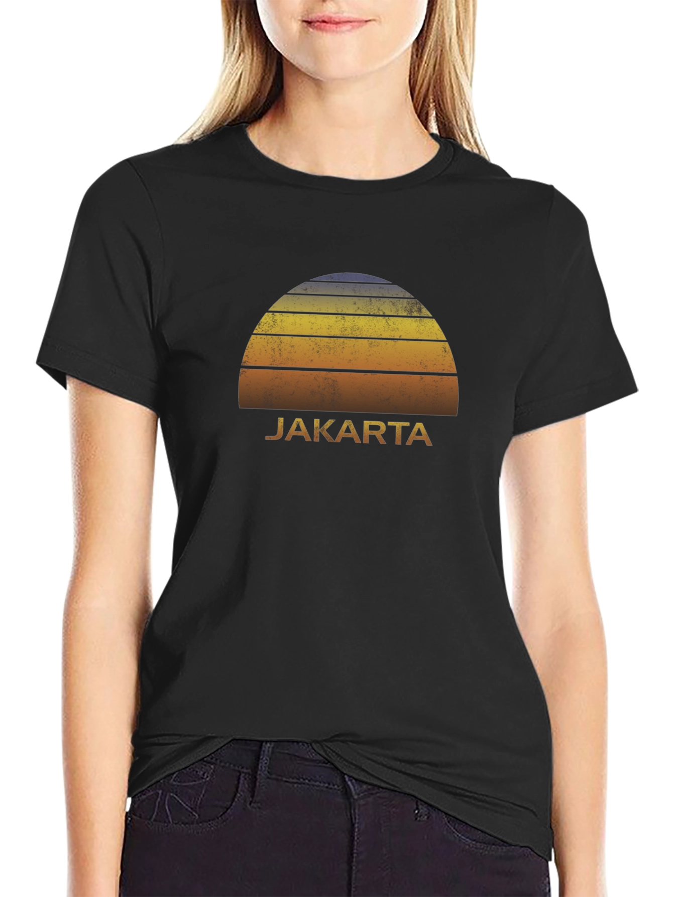 Jakarta Retro Graphic T-Shirt