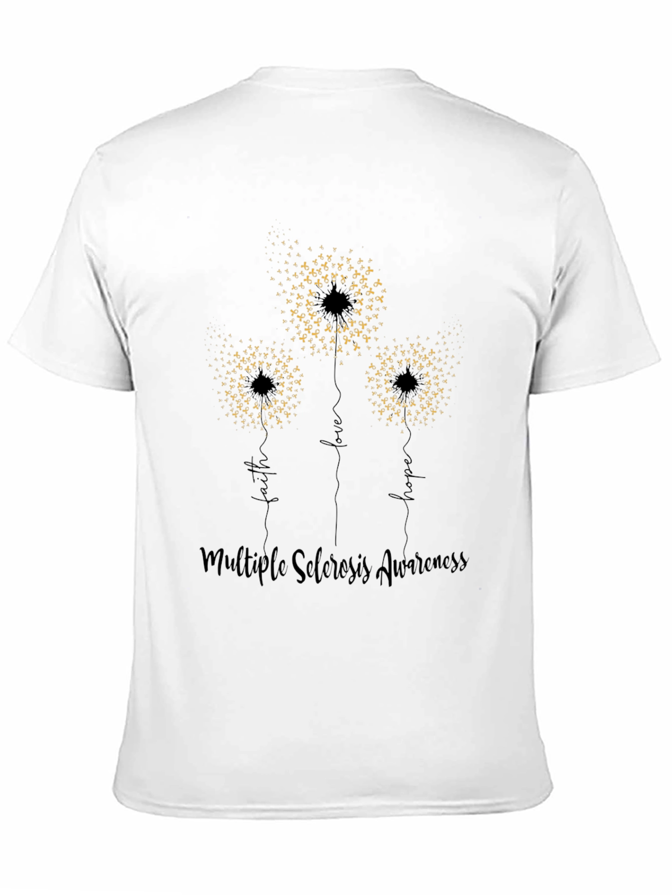 Multiple Sclerosis Awareness Dandelion Tee