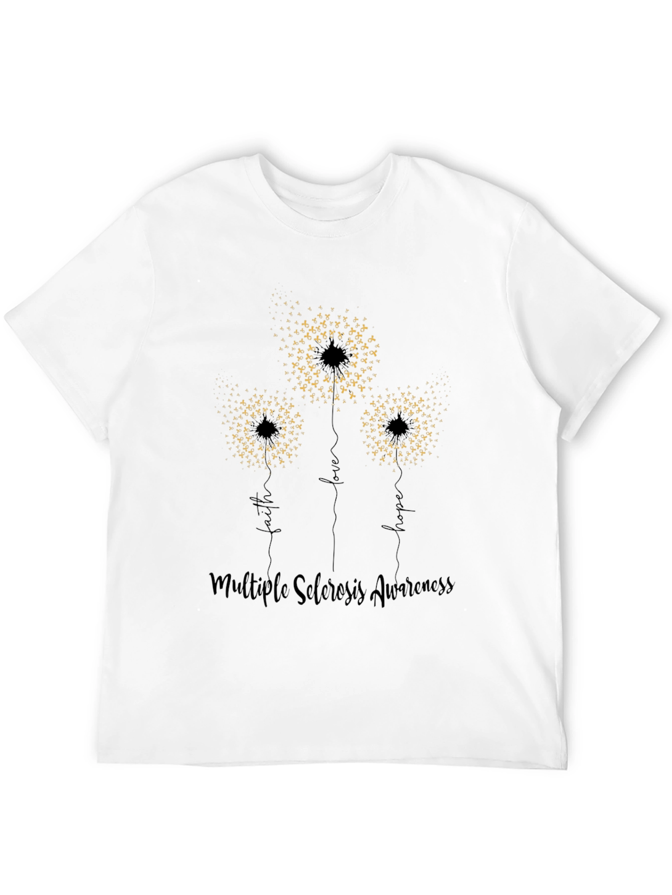 Multiple Sclerosis Awareness Dandelion Tee