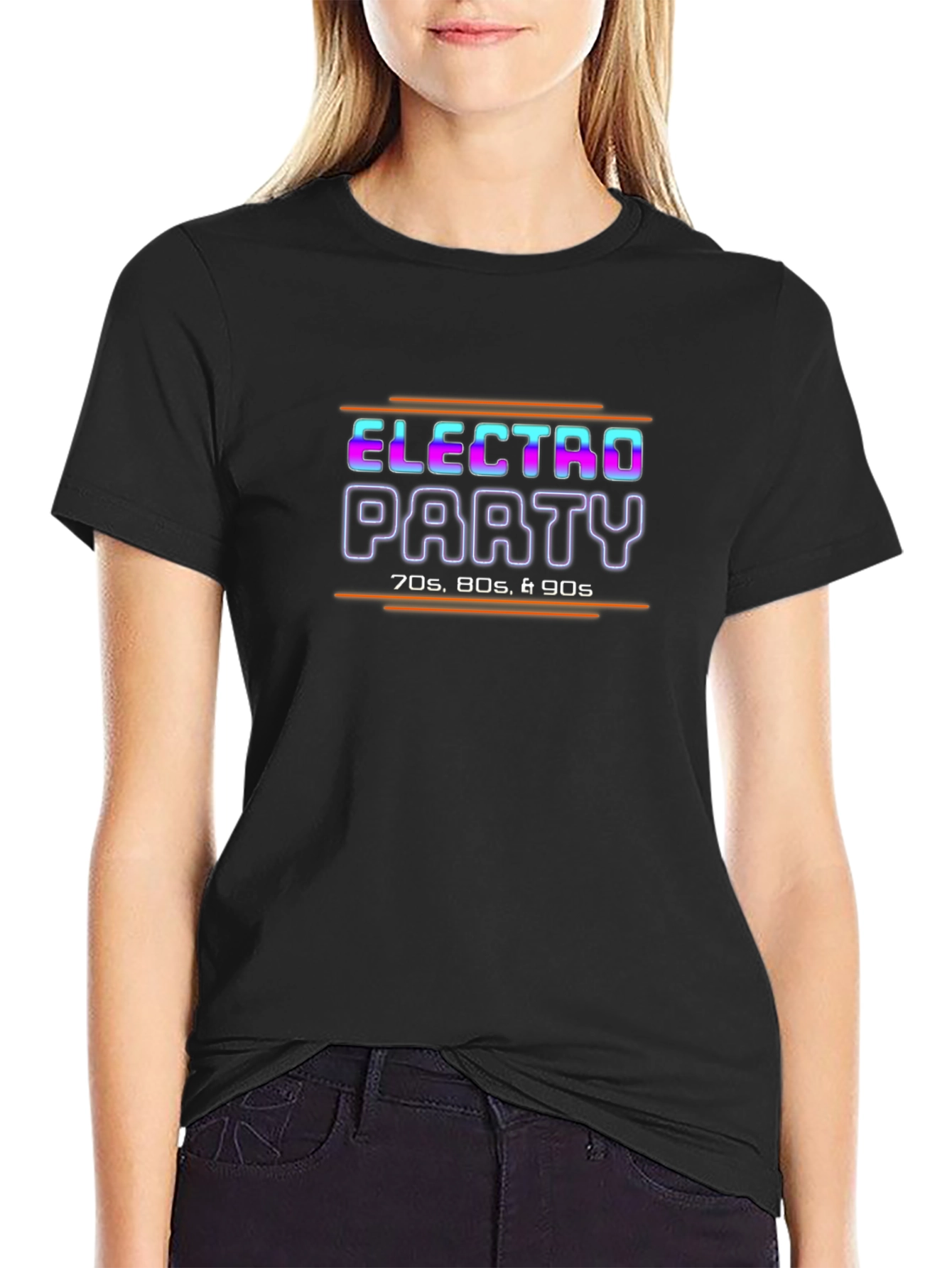 Electro Party 70s 80s 90s Graphic T-Shirt