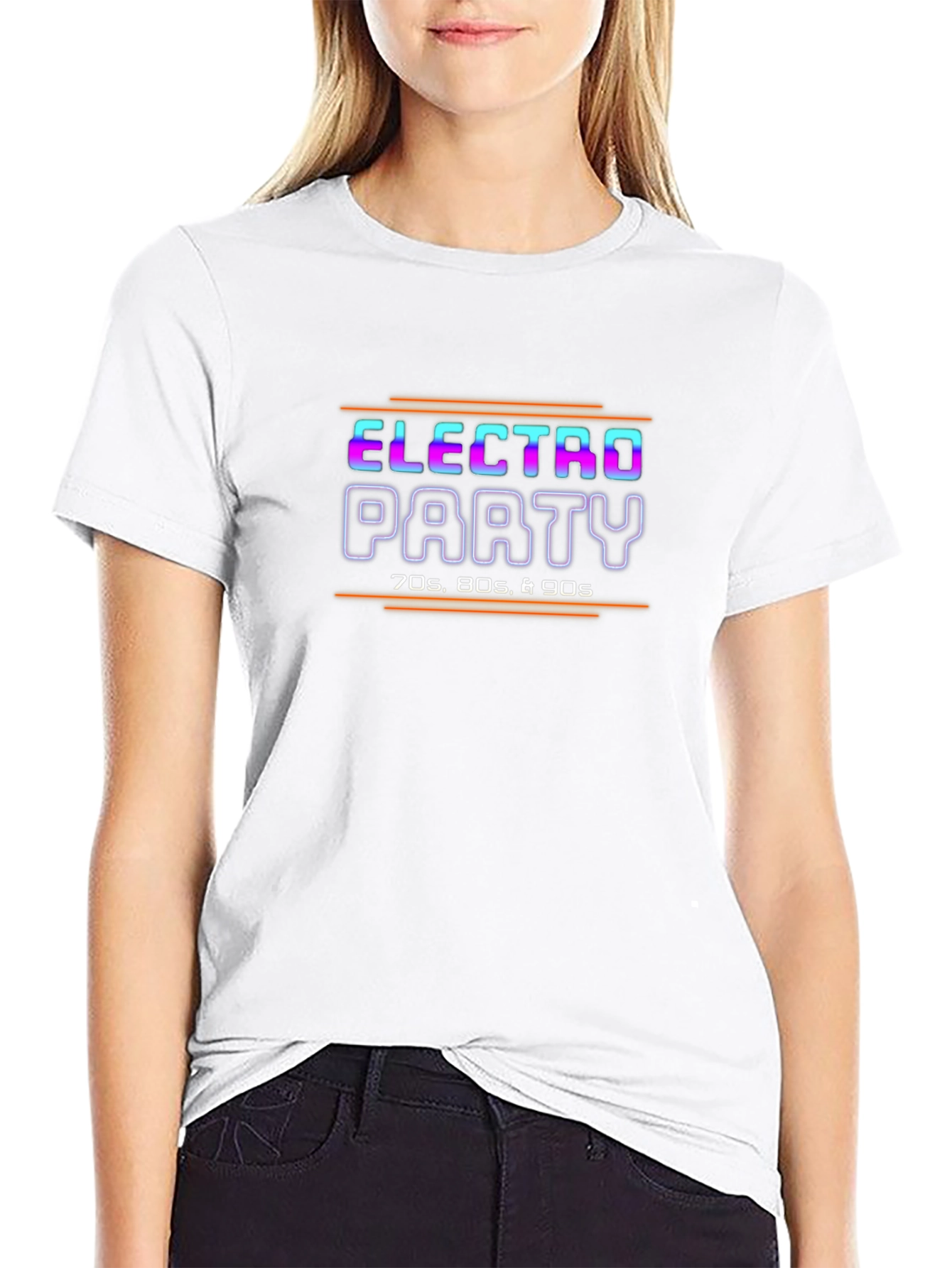 Electro Party 70s 80s 90s Graphic T-Shirt
