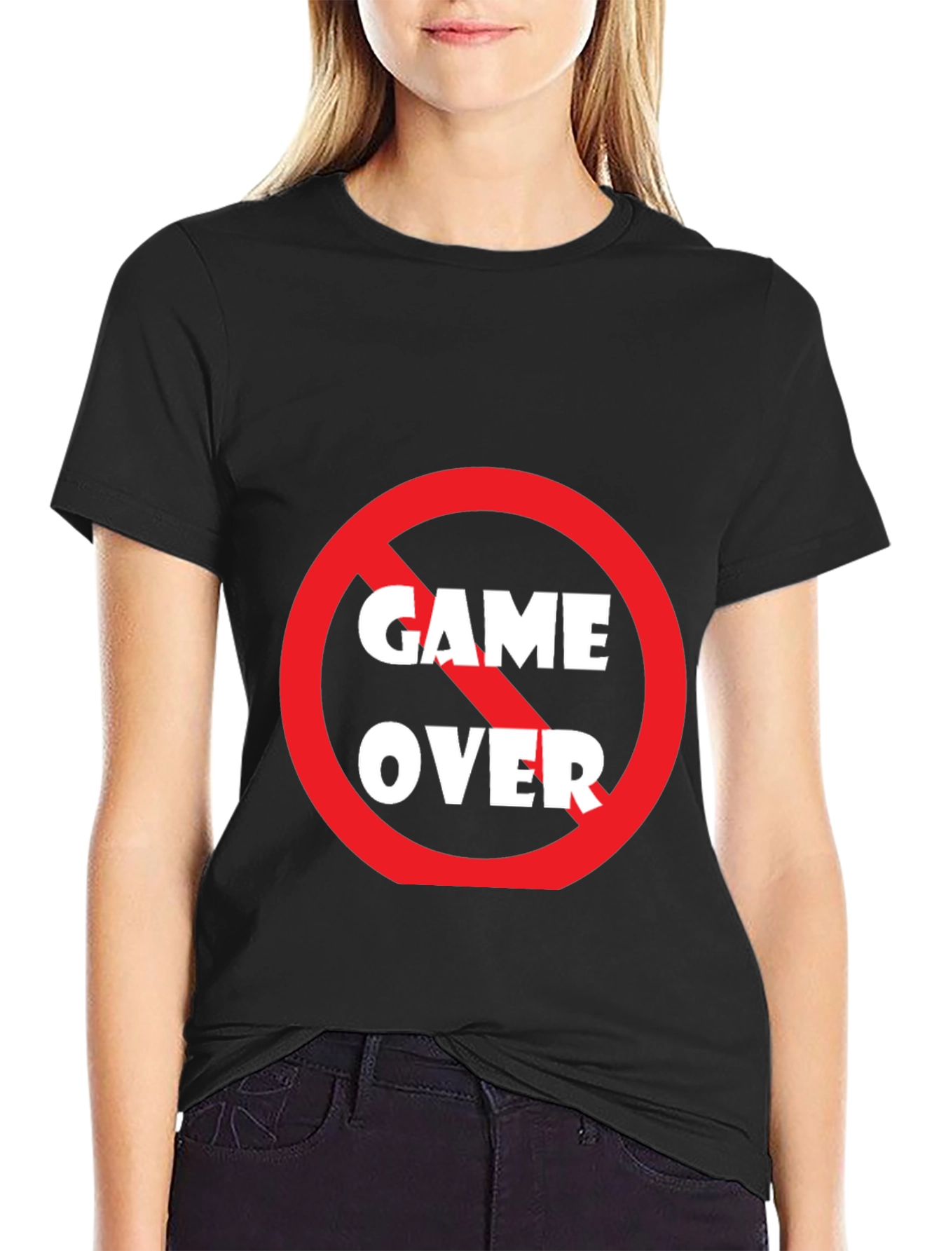 No Game Over Graphic T-Shirt