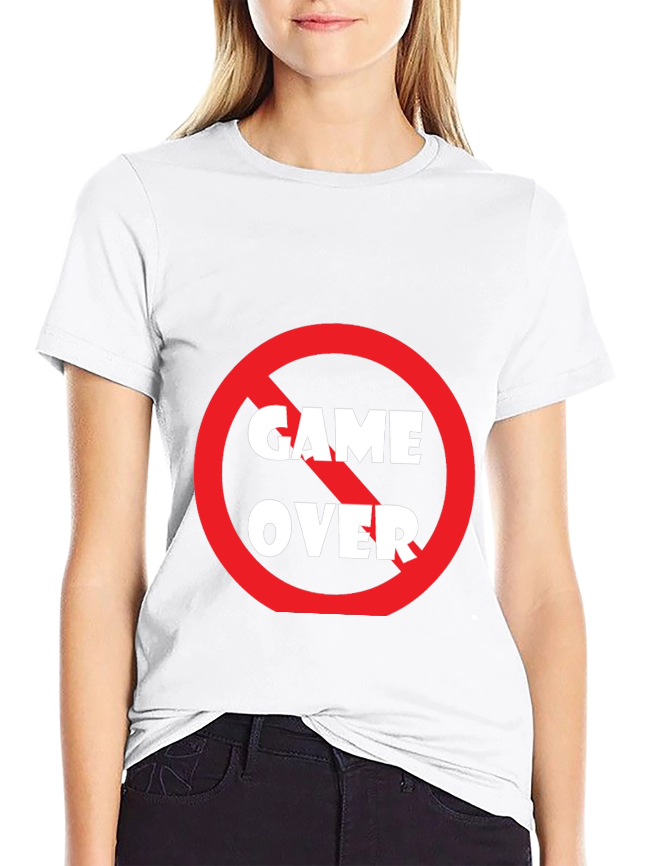 No Game Over Graphic T-Shirt