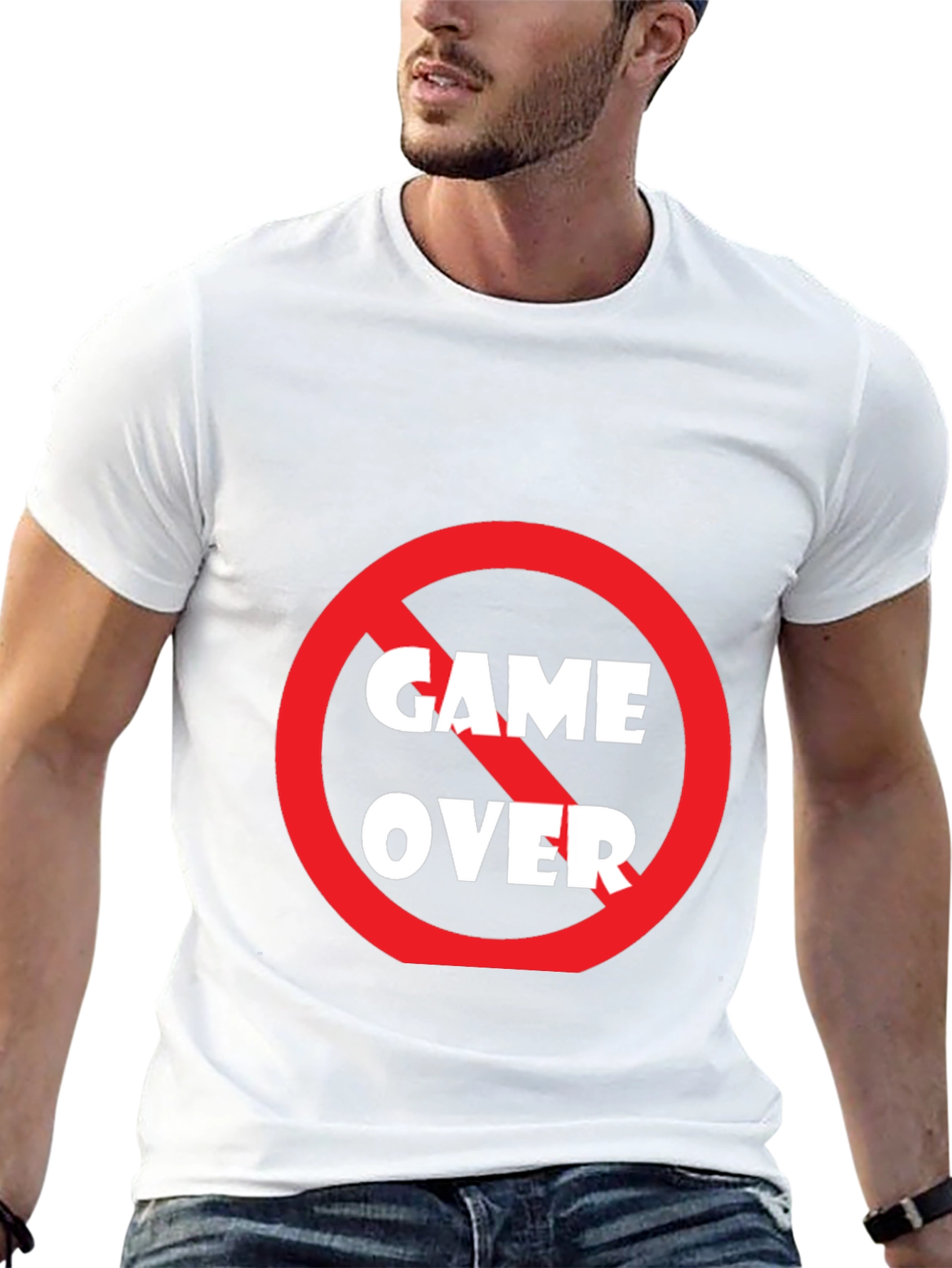 No Game Over Graphic T-Shirt