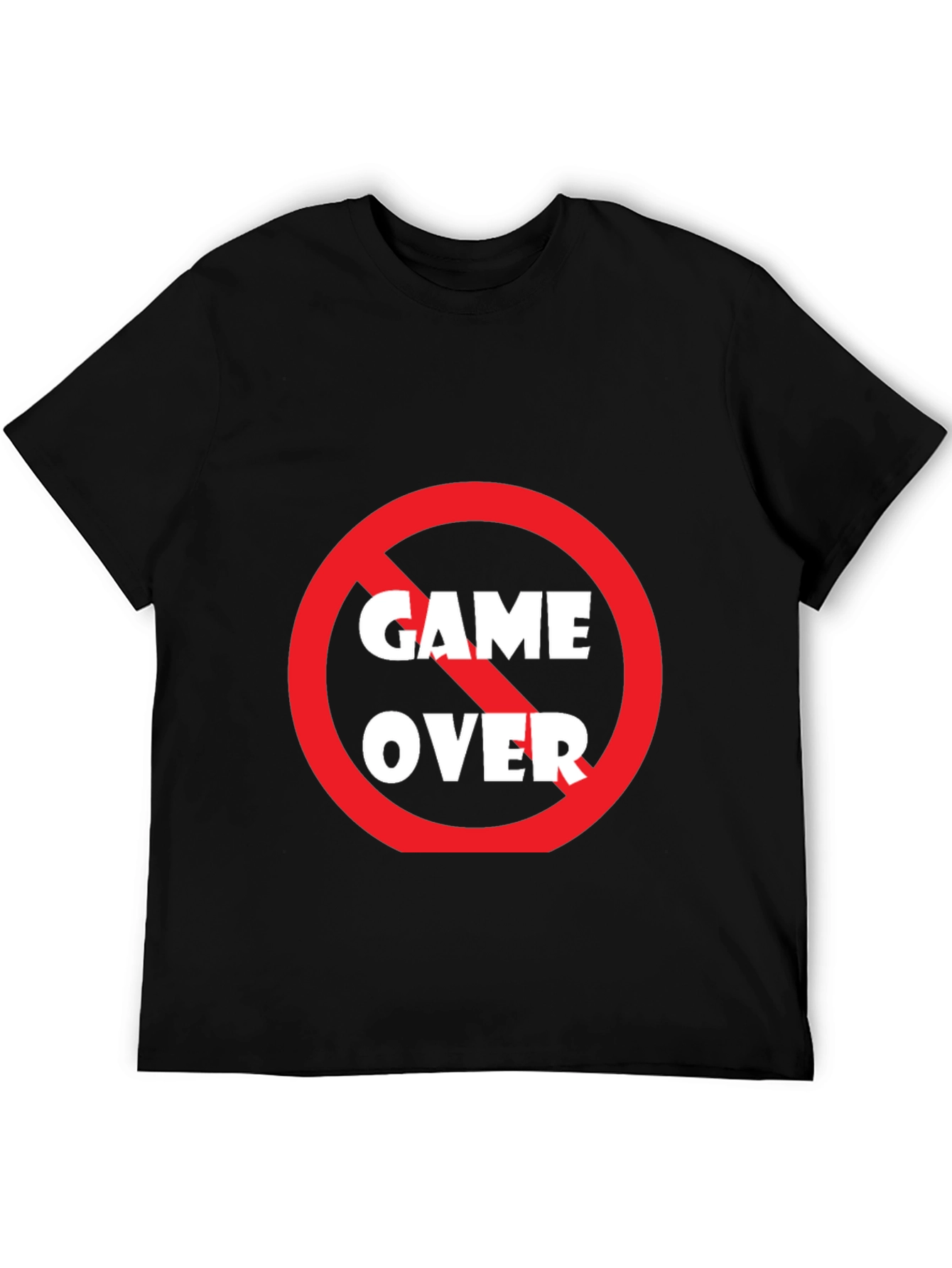 No Game Over Graphic T-Shirt