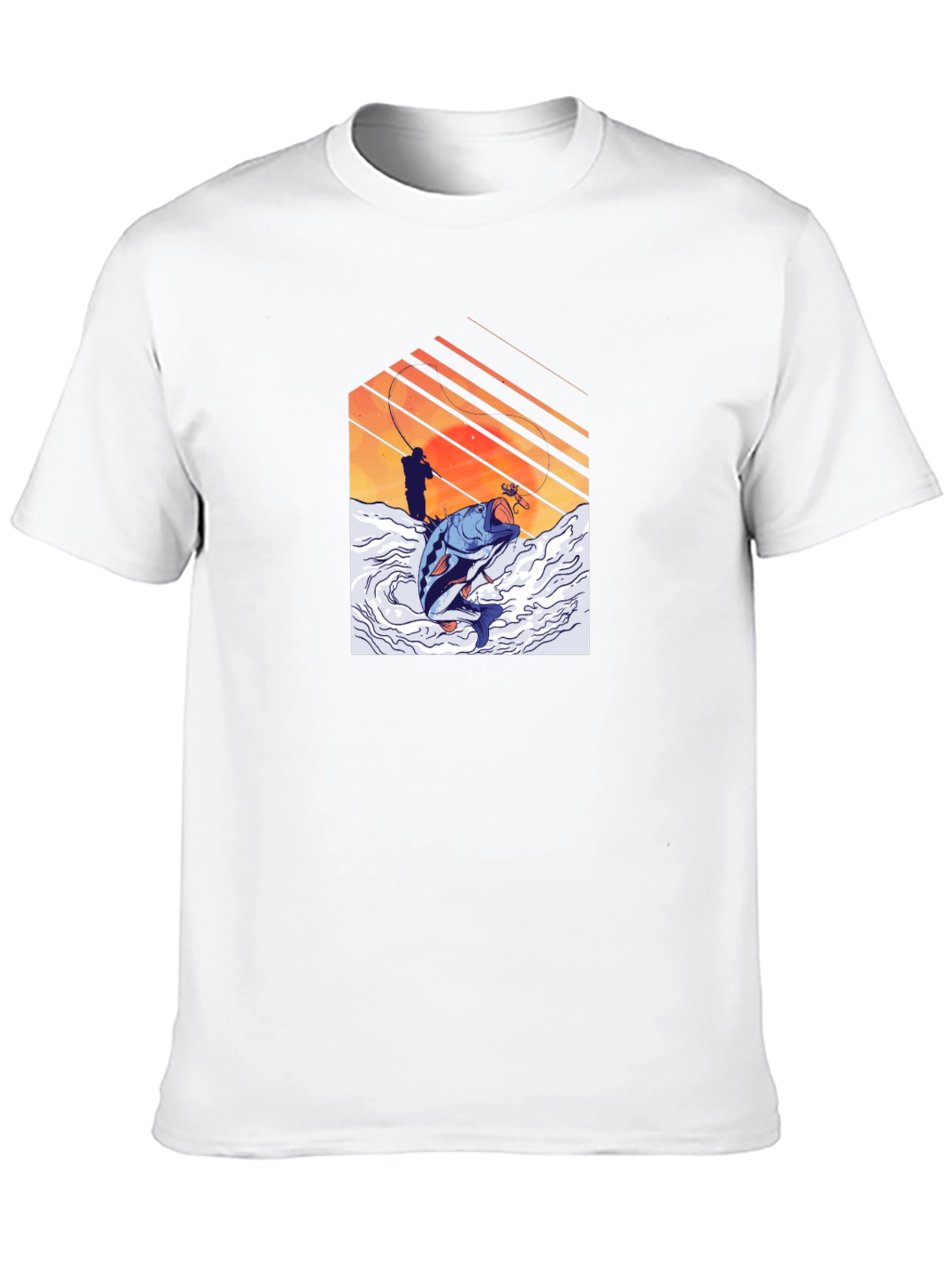 Fishing T-Shirt - Fisherman Catch Graphic Tee