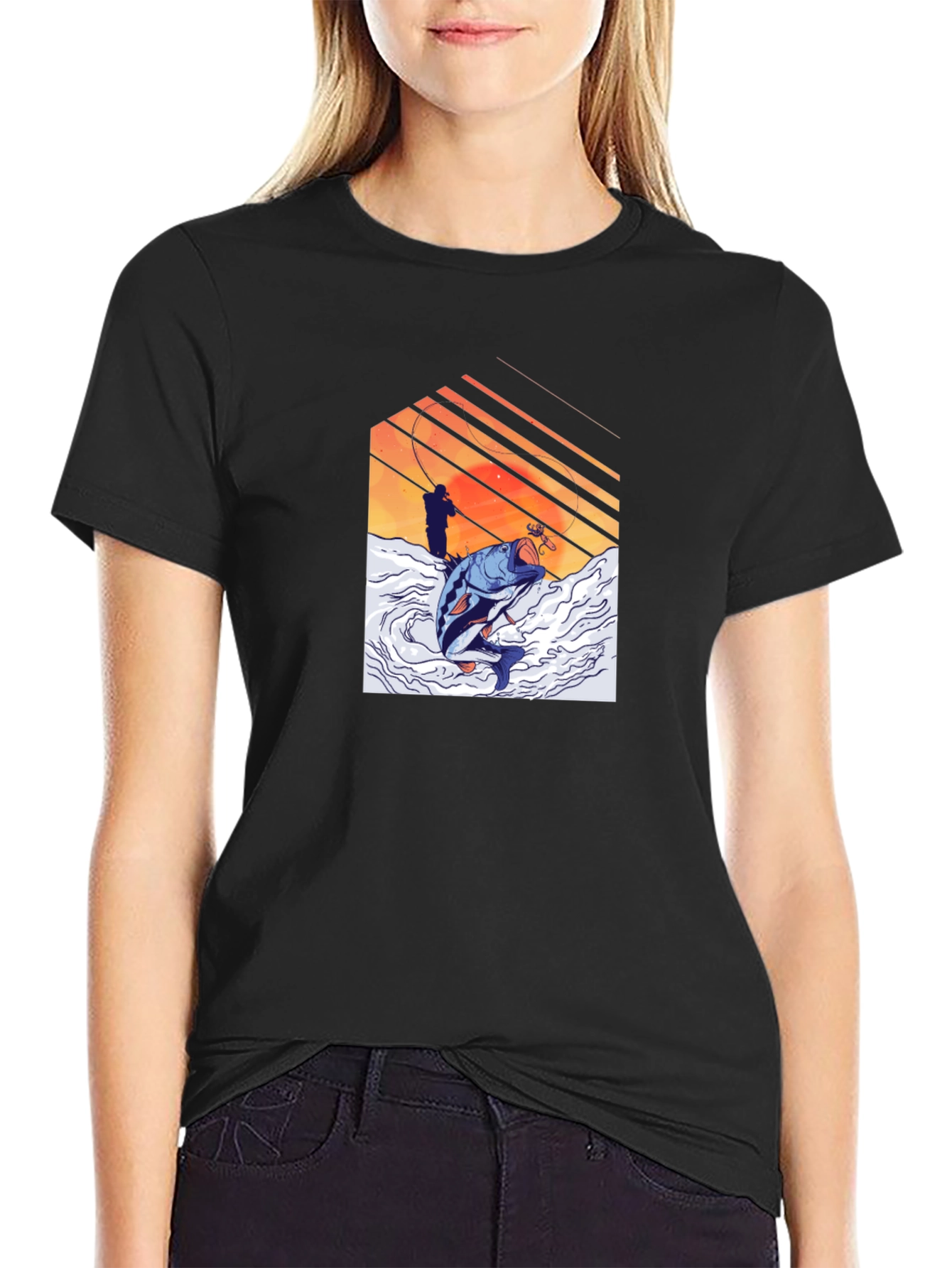 Fishing T-Shirt - Fisherman Catch Graphic Tee