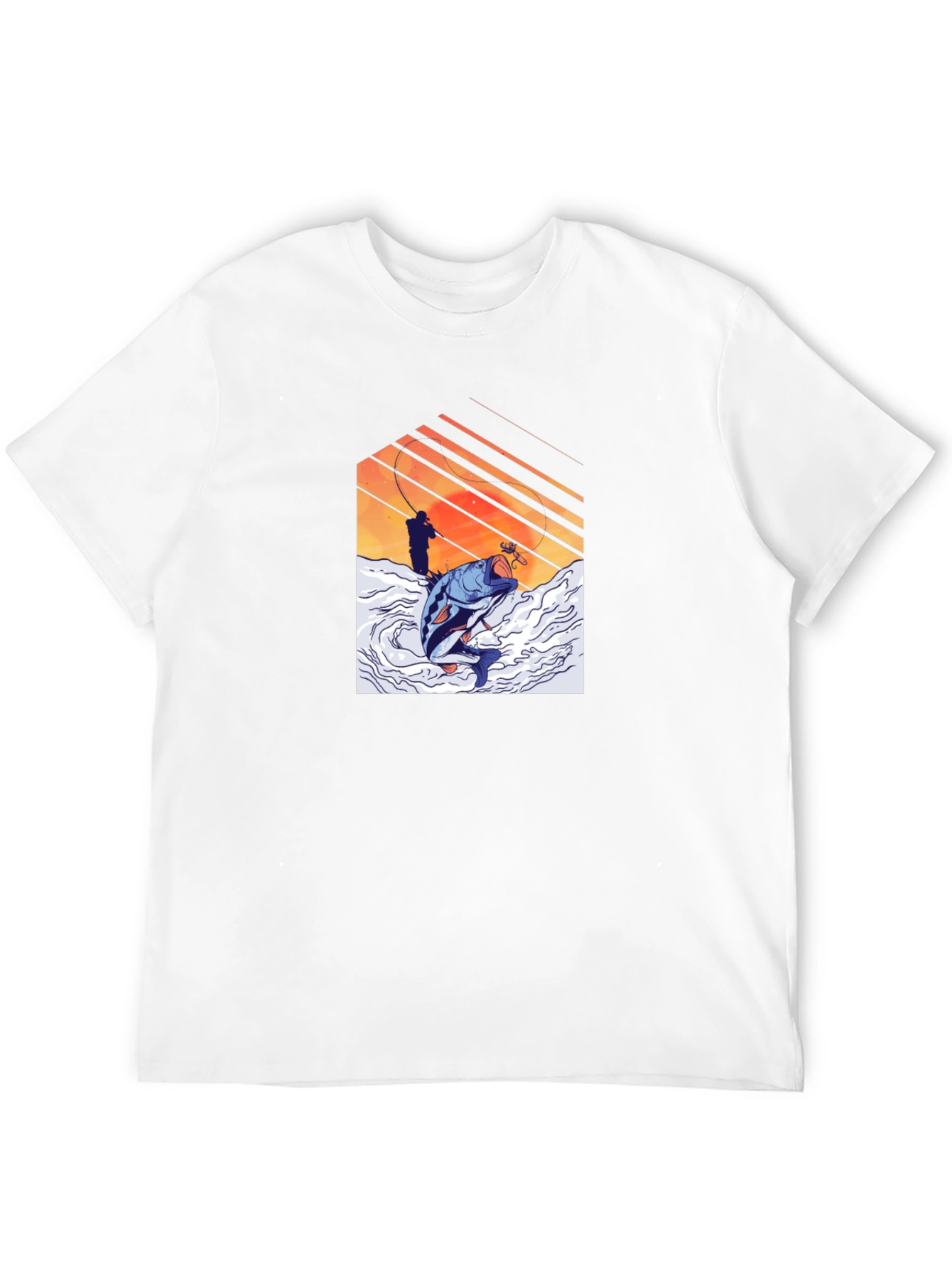 Fishing T-Shirt - Fisherman Catch Graphic Tee
