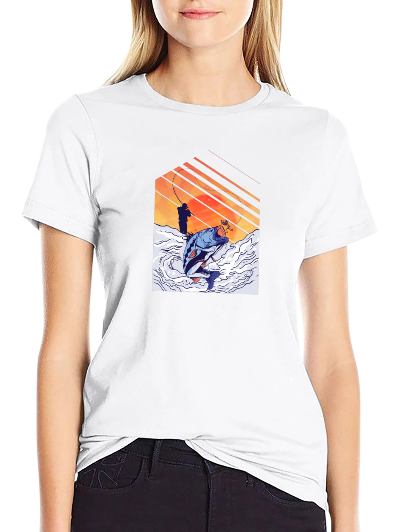 Fishing T-Shirt - Fisherman Catch Graphic Tee