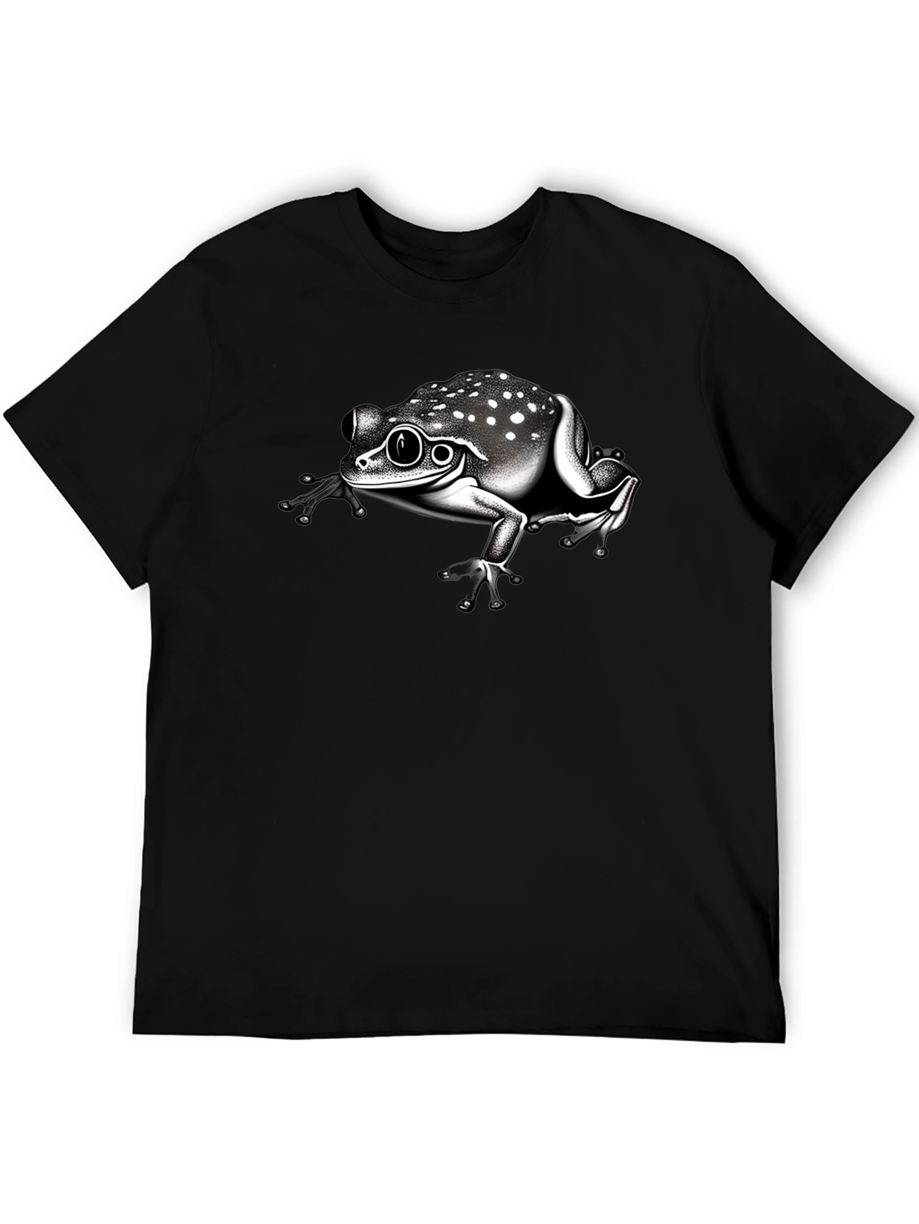 Frog Graphic Black T-Shirt