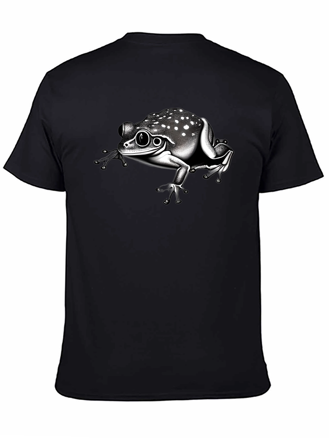 Frog Graphic Black T-Shirt
