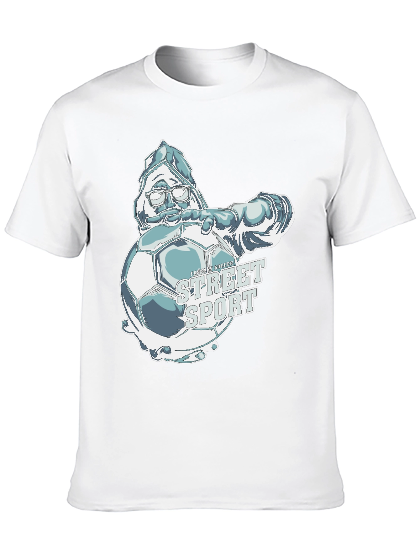 Street Sport T-Shirt - Soccer Santa