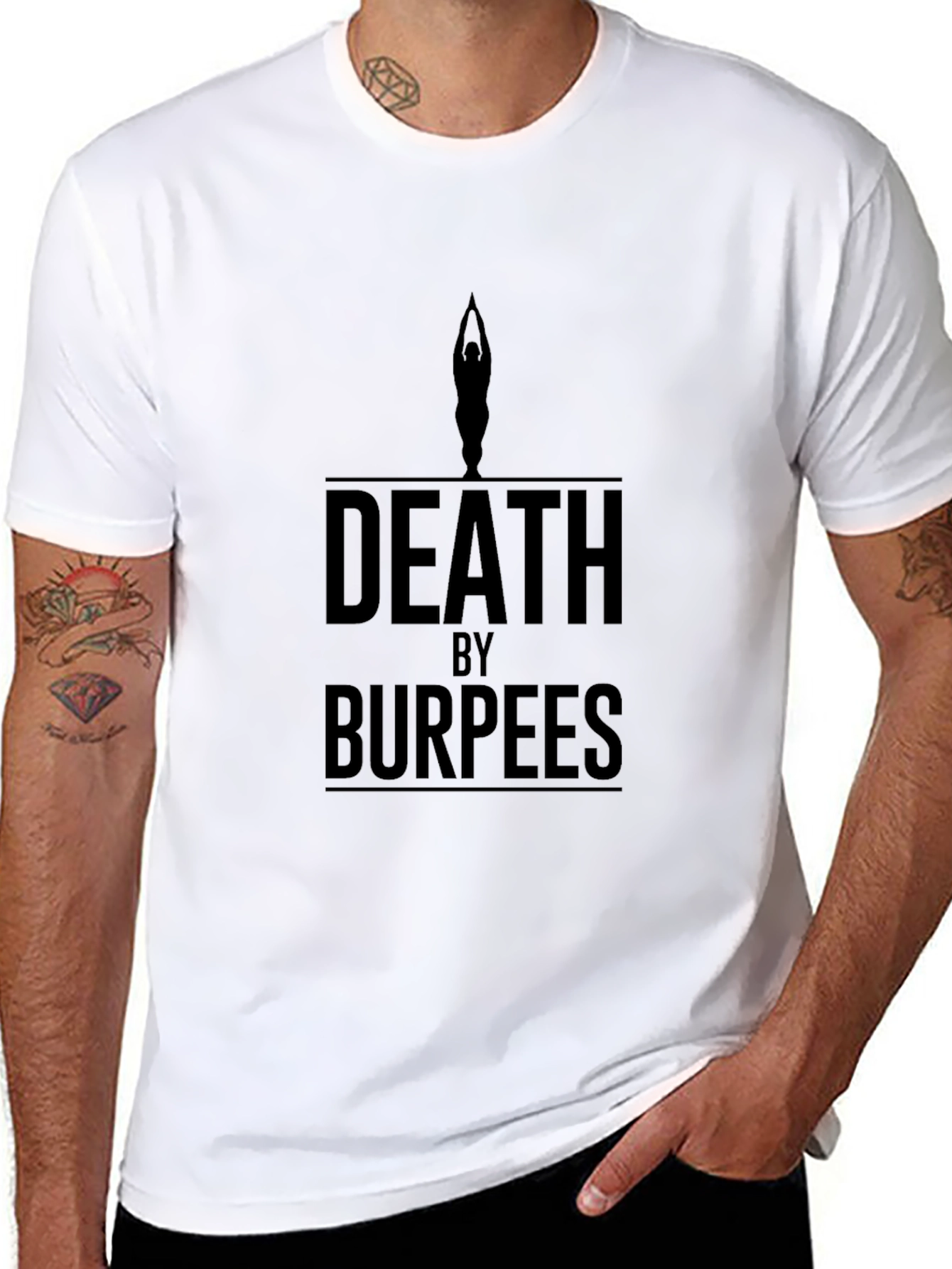 Death by Burpees Graphic T-Shirt