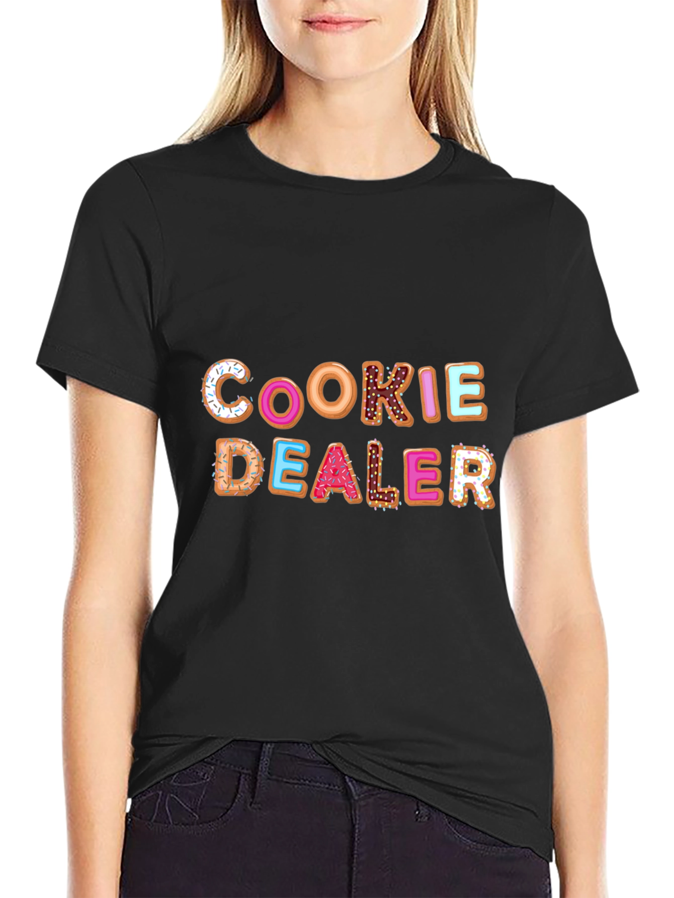 Cookie Dealer Novelty Graphic T-Shirt