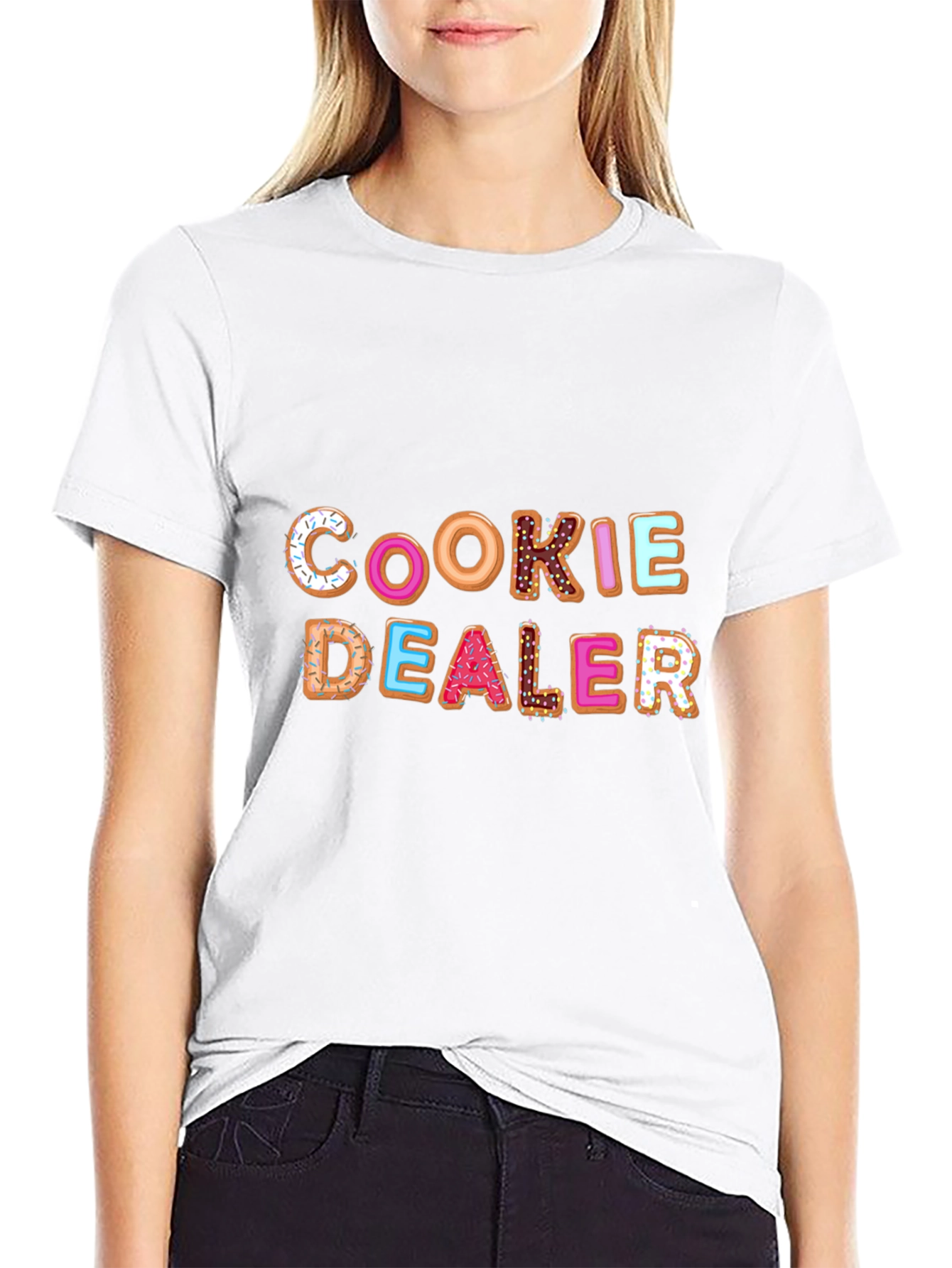 Cookie Dealer Novelty Graphic T-Shirt