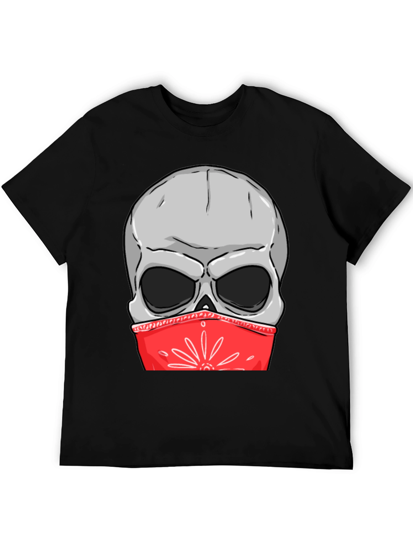 Skull Bandana Graphic Tee