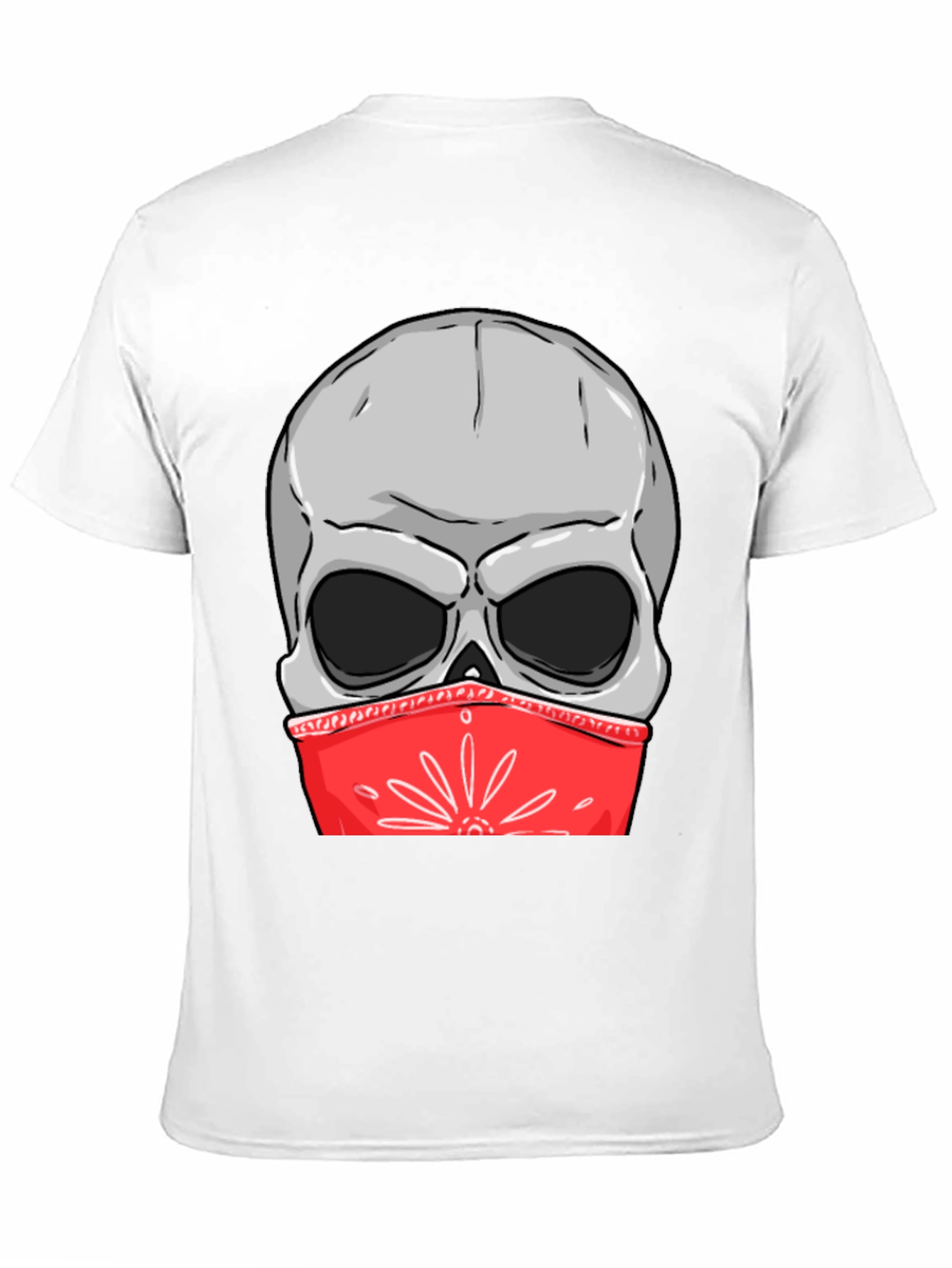 Skull Bandana Graphic Tee