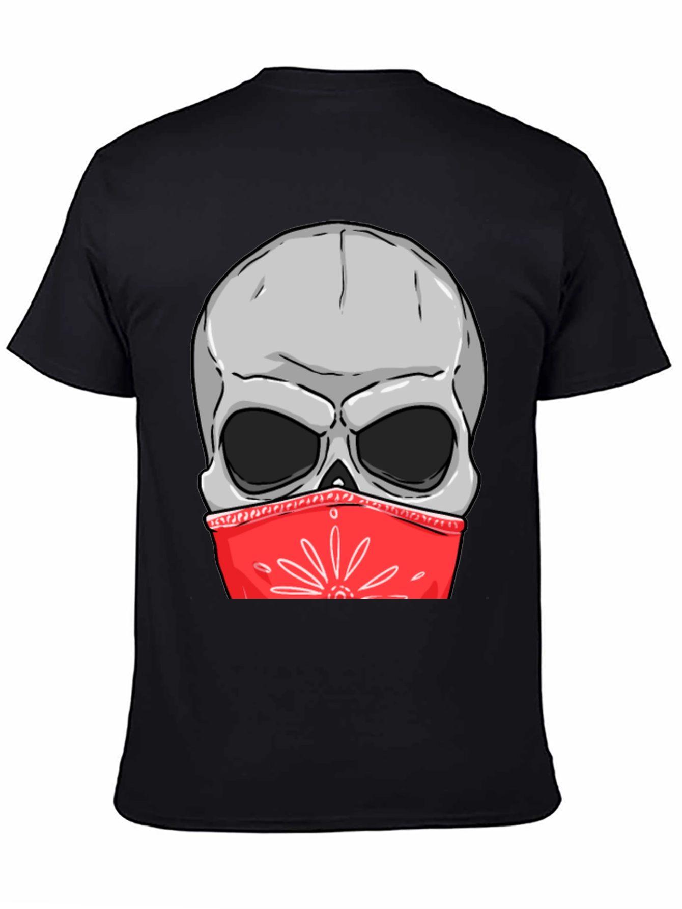 Skull Bandana Graphic Tee
