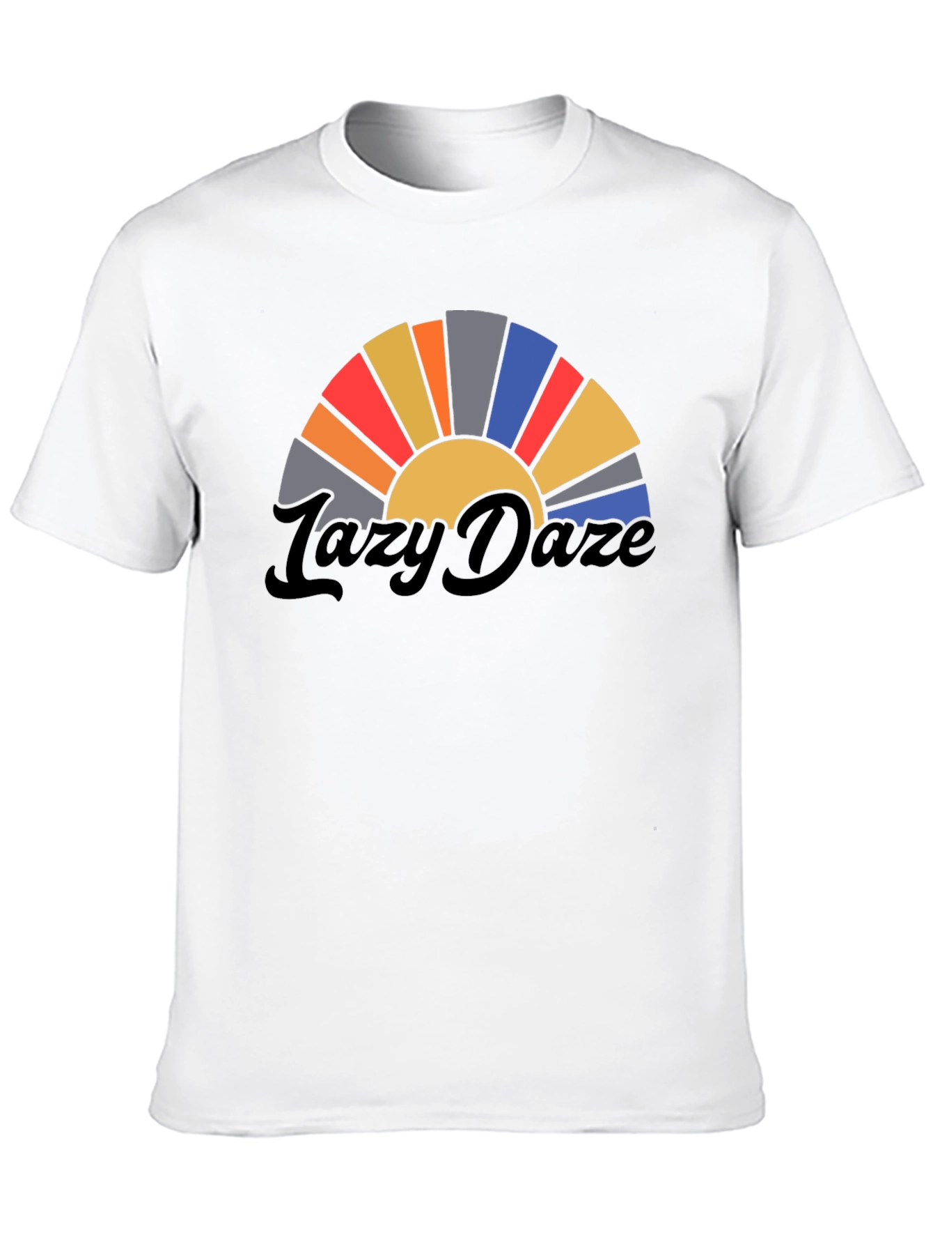 Lazy Daze Retro Graphic T-Shirt