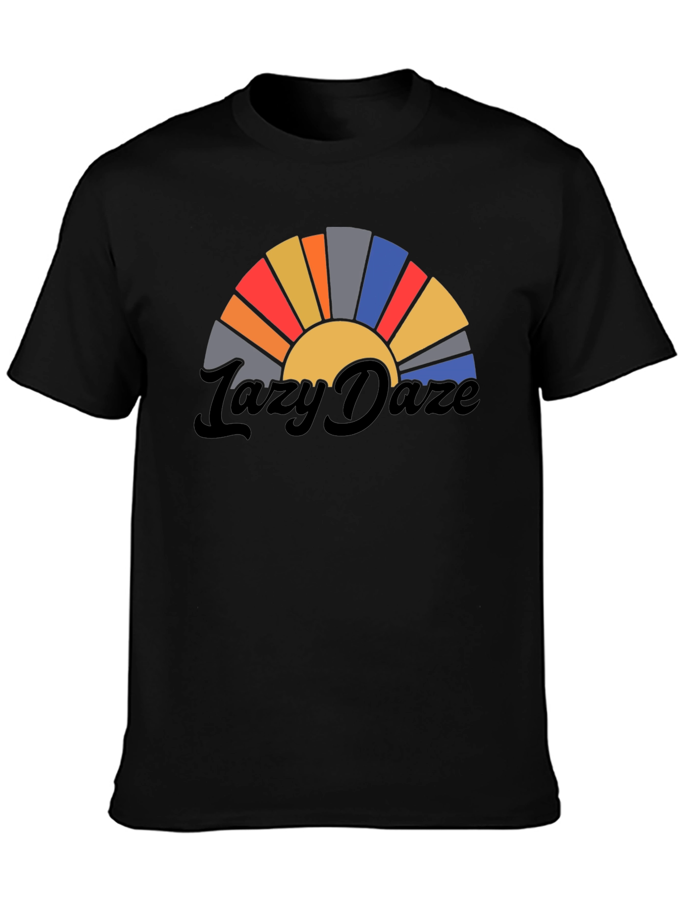 Lazy Daze Retro Graphic T-Shirt