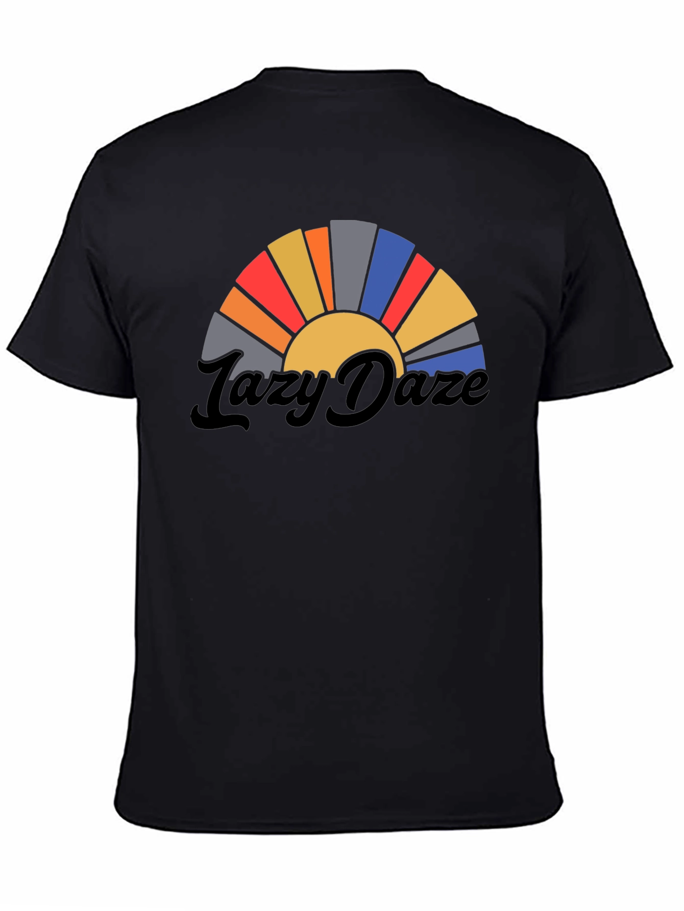 Lazy Daze Retro Graphic T-Shirt