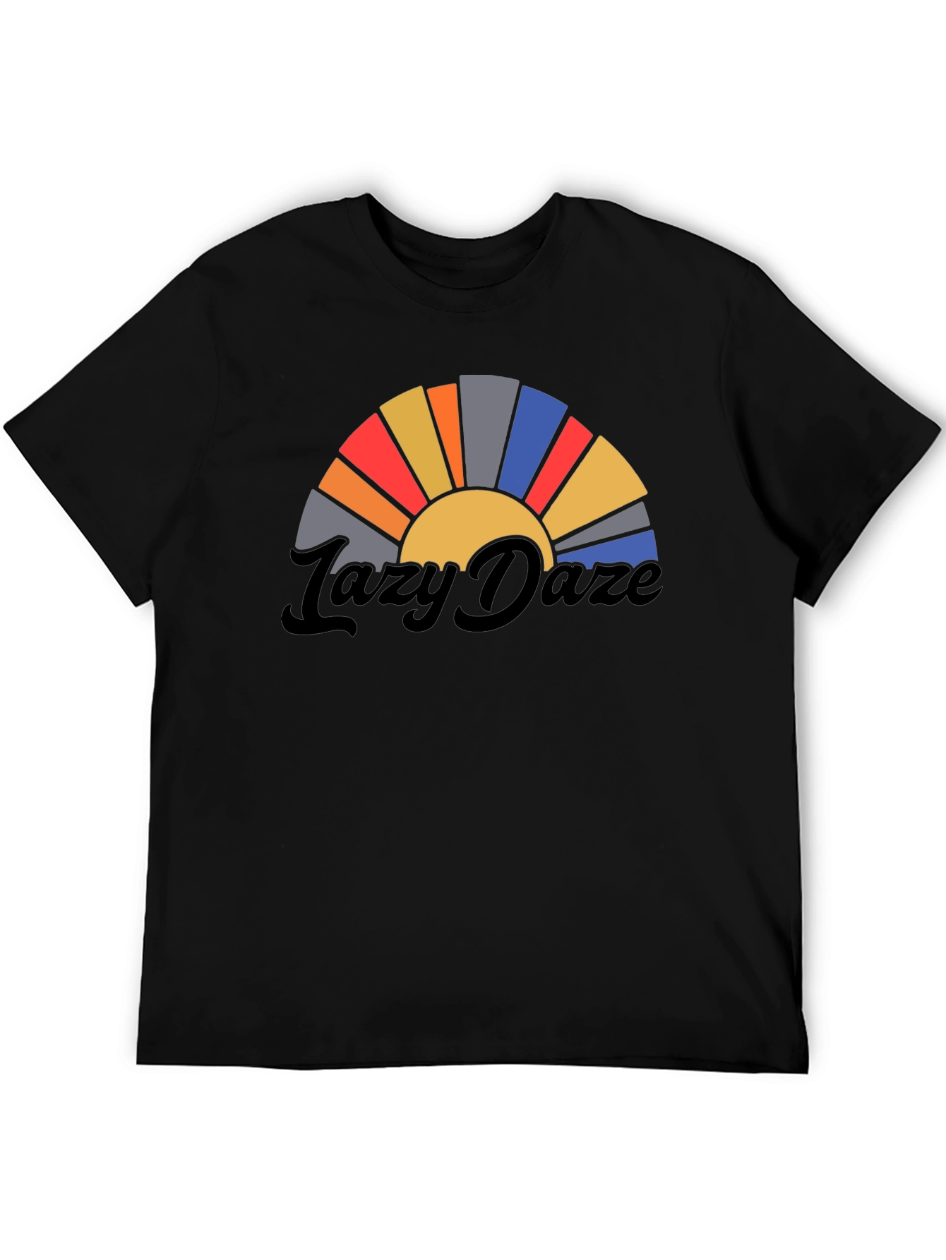 Lazy Daze Retro Graphic T-Shirt