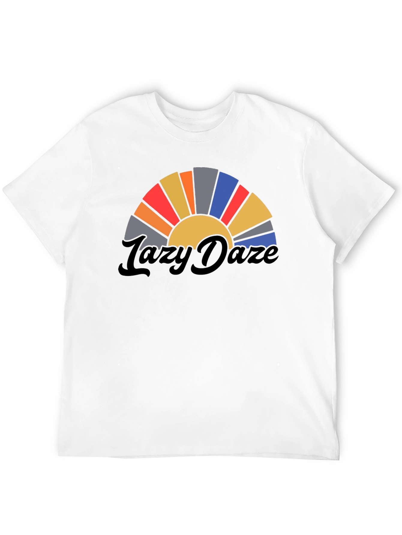 Lazy Daze Retro Graphic T-Shirt