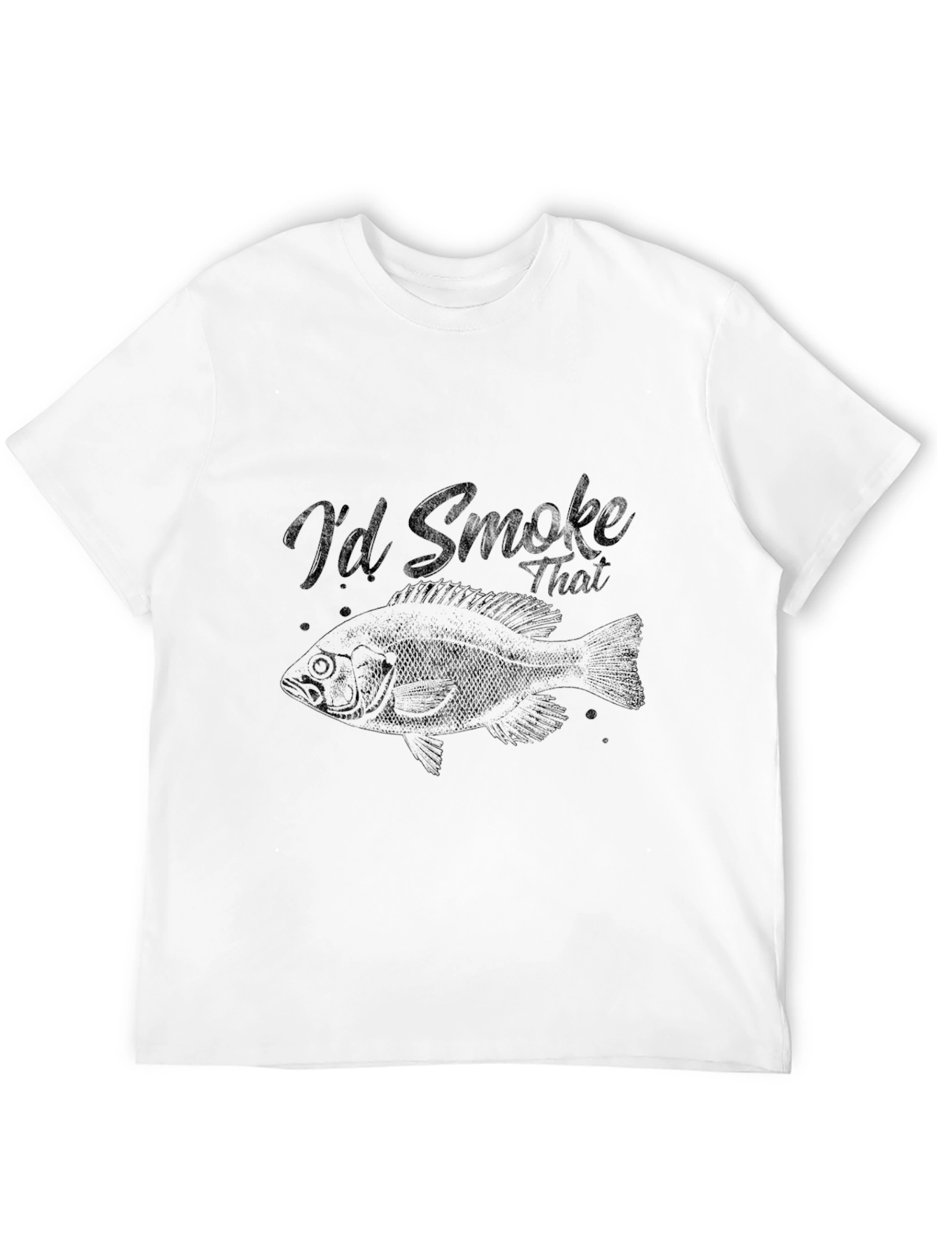 Id Smoke That T-Shirt - Fishing Tee
