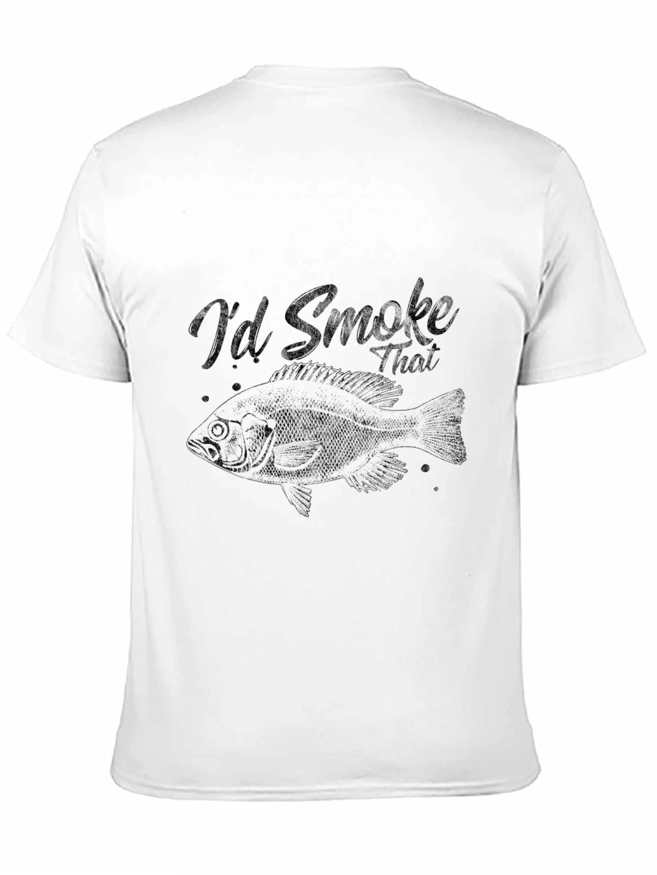 Id Smoke That T-Shirt - Fishing Tee