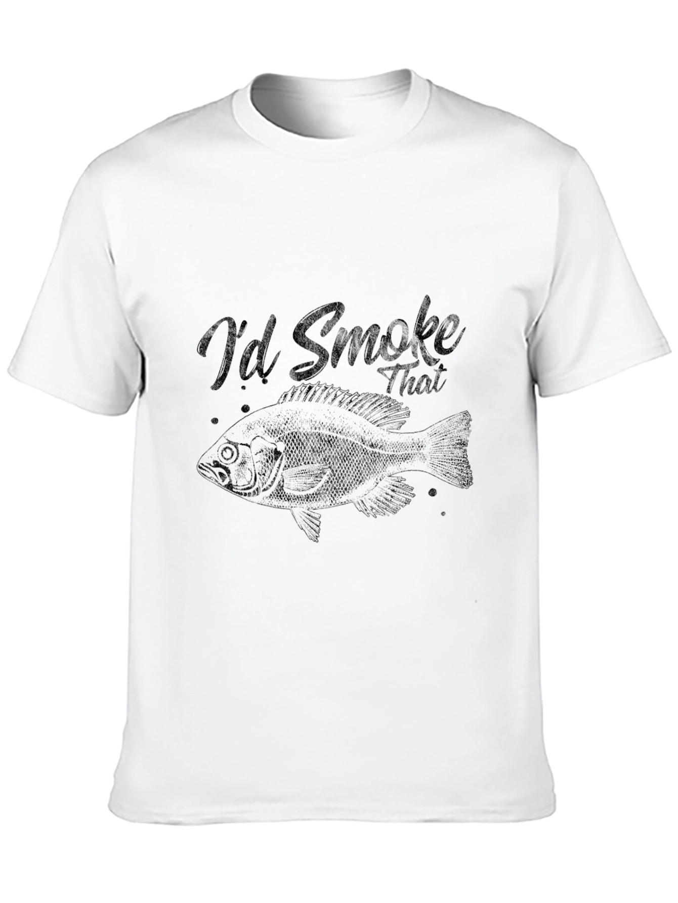 Id Smoke That T-Shirt - Fishing Tee
