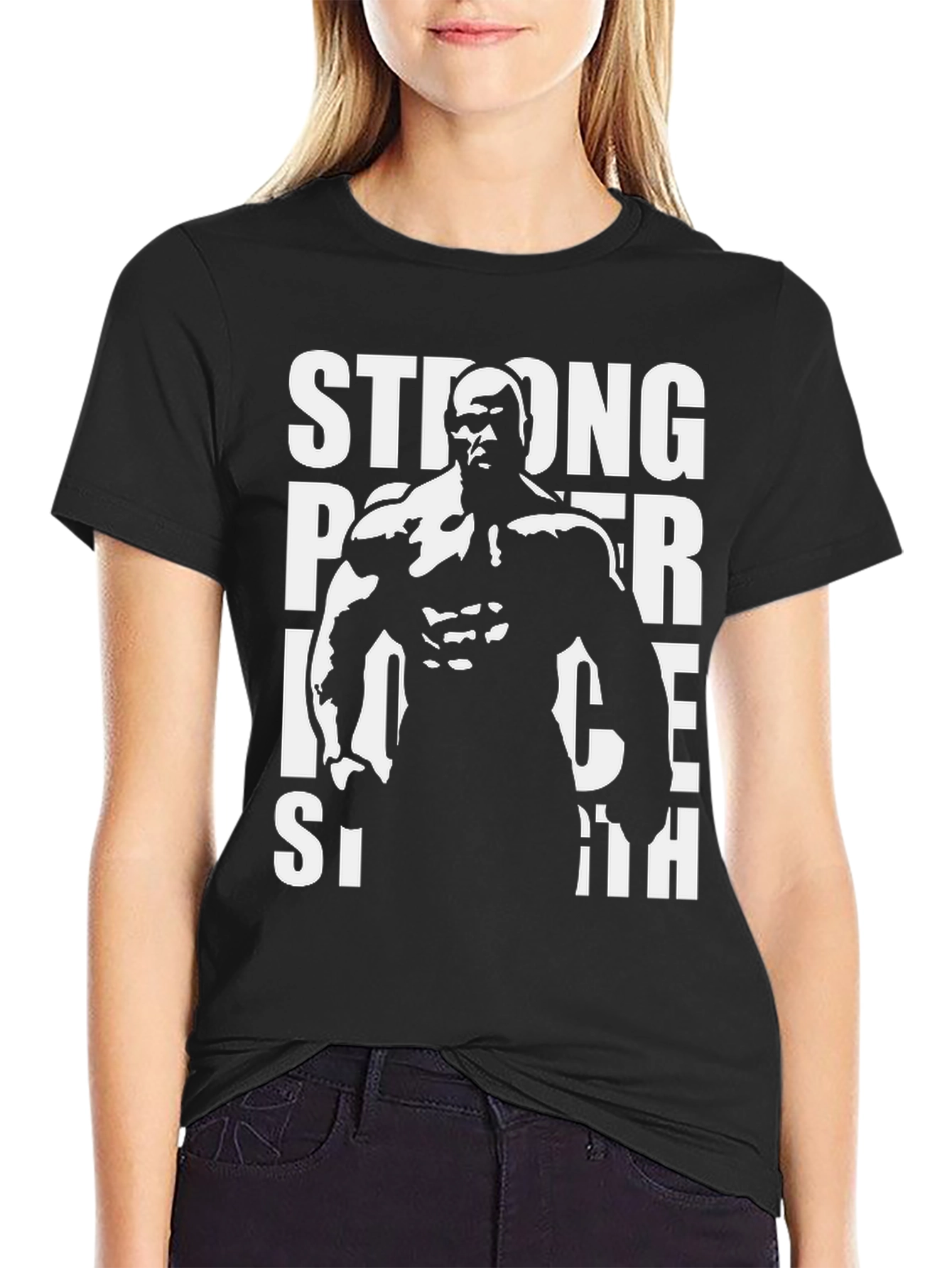 Stronger T-Shirt - Power and Strength Graphic Tee