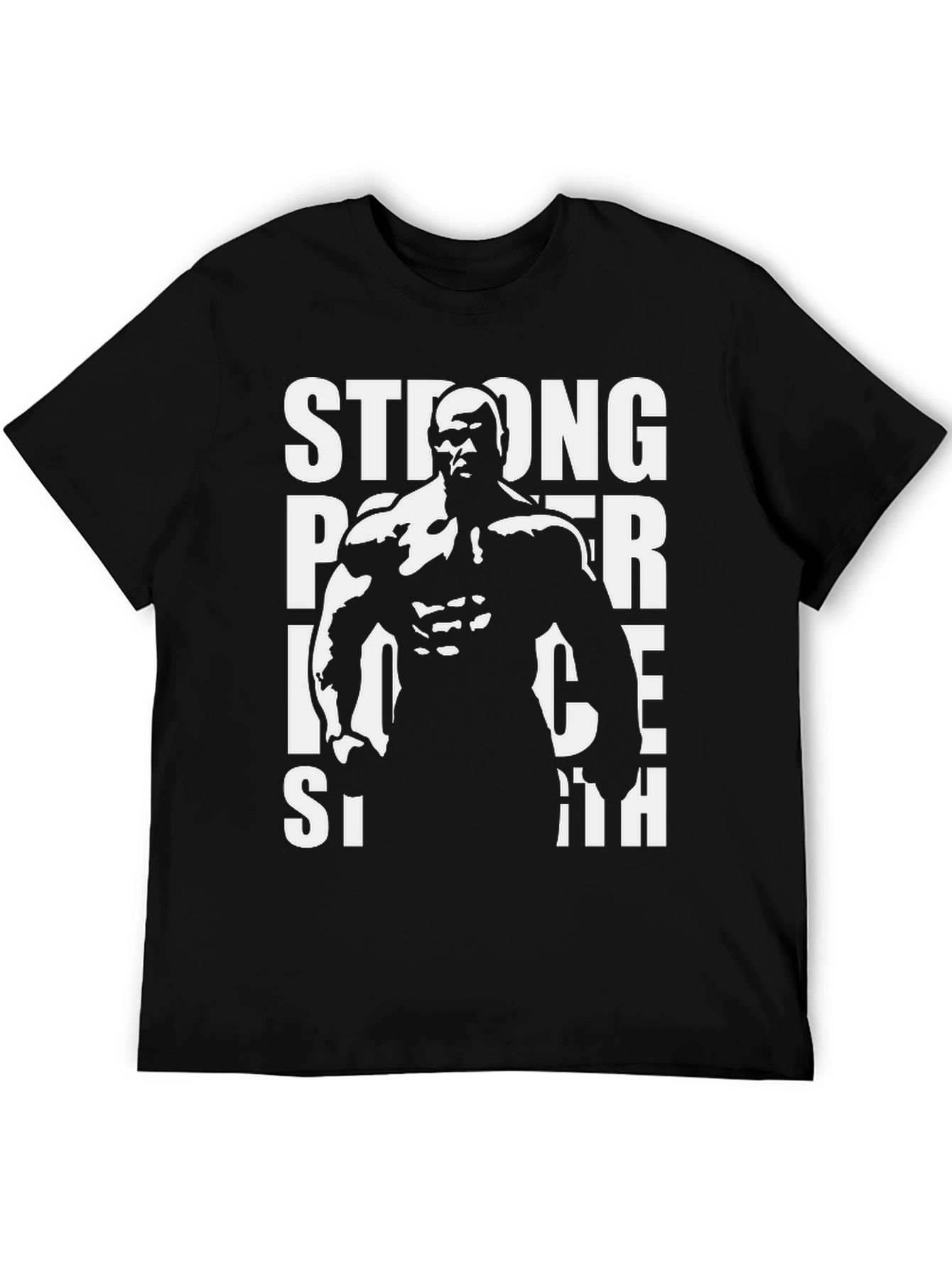 Stronger T-Shirt - Power and Strength Graphic Tee