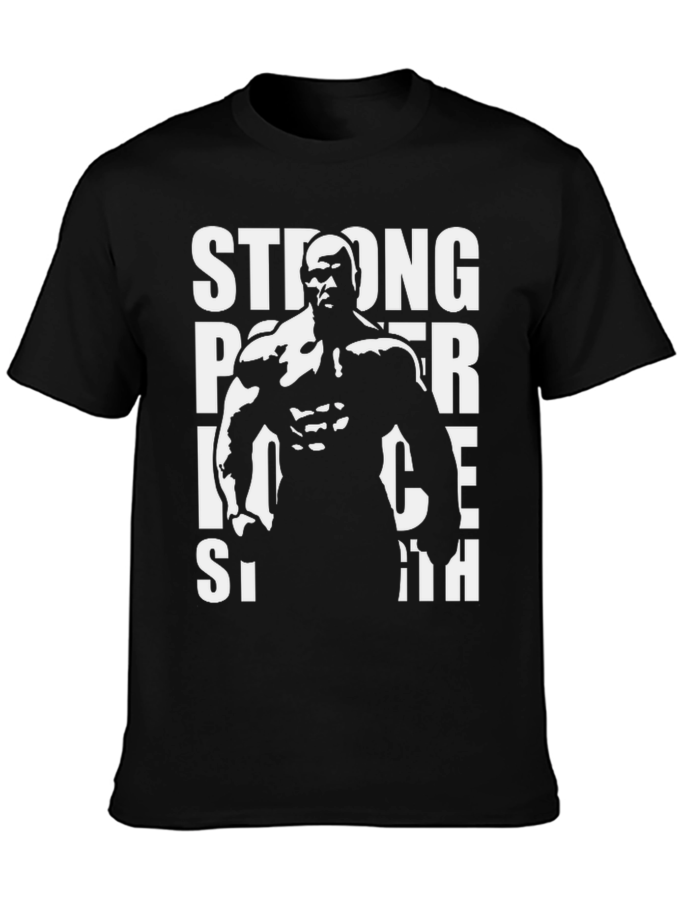 Stronger T-Shirt - Power and Strength Graphic Tee