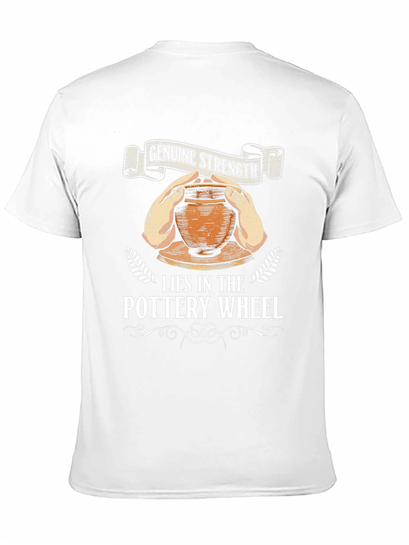 Pottery Wheel Genuine Strength Graphic Tee